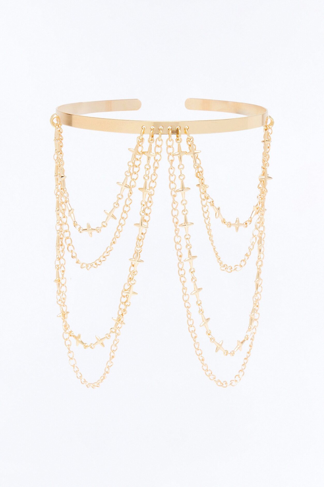 Grace Arm Cuff - Gold