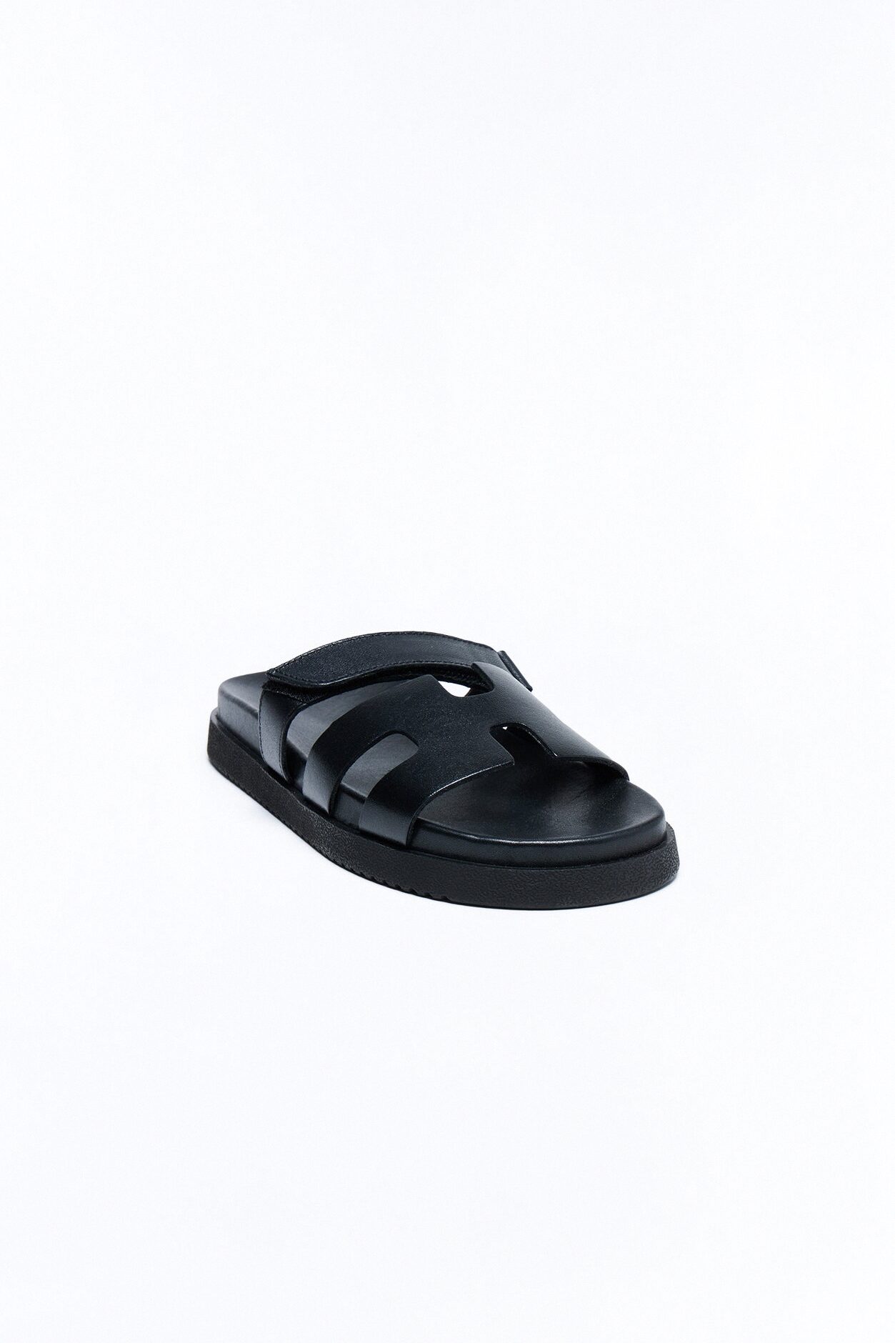 Steve Madden Mayven Slide Sandals - Black