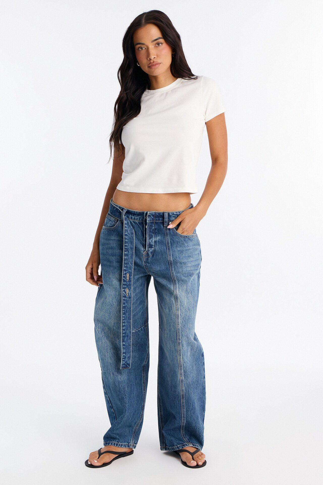 Koko Washed Short Sleeve T-Shirt - OffWhite