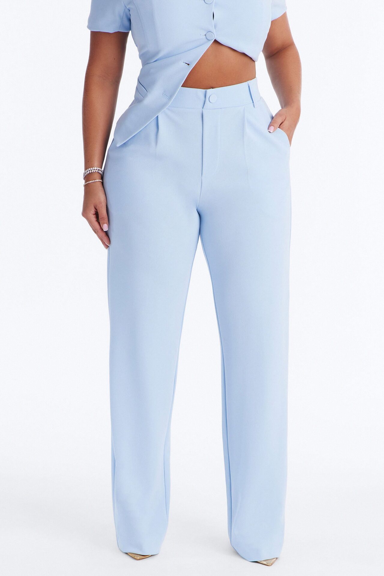 Mission Accomplished Trouser - Light Blue