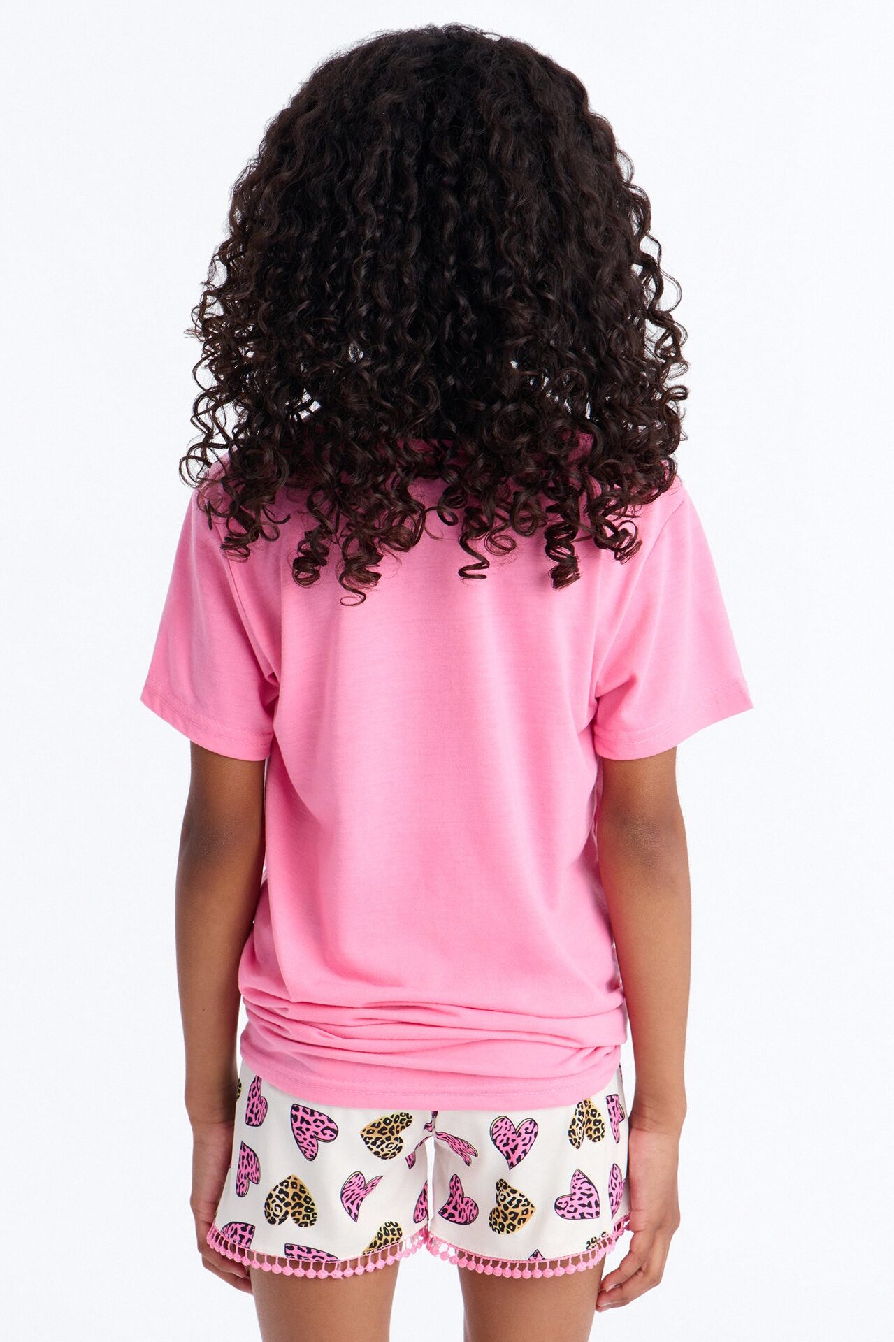 Mini Have More Fun Short Set - Pink/combo