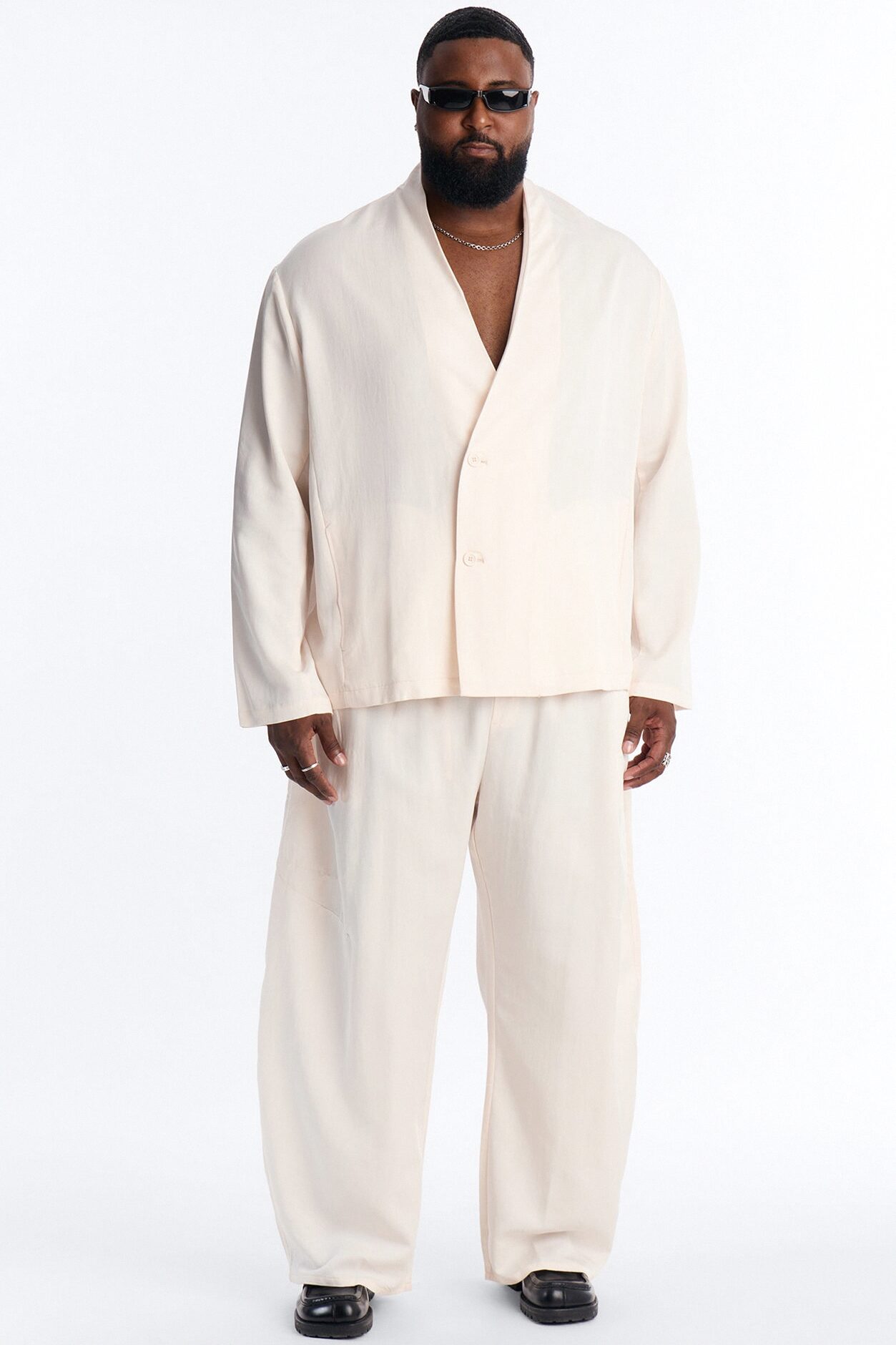 Baggy St. Tropez Pant - Cream
