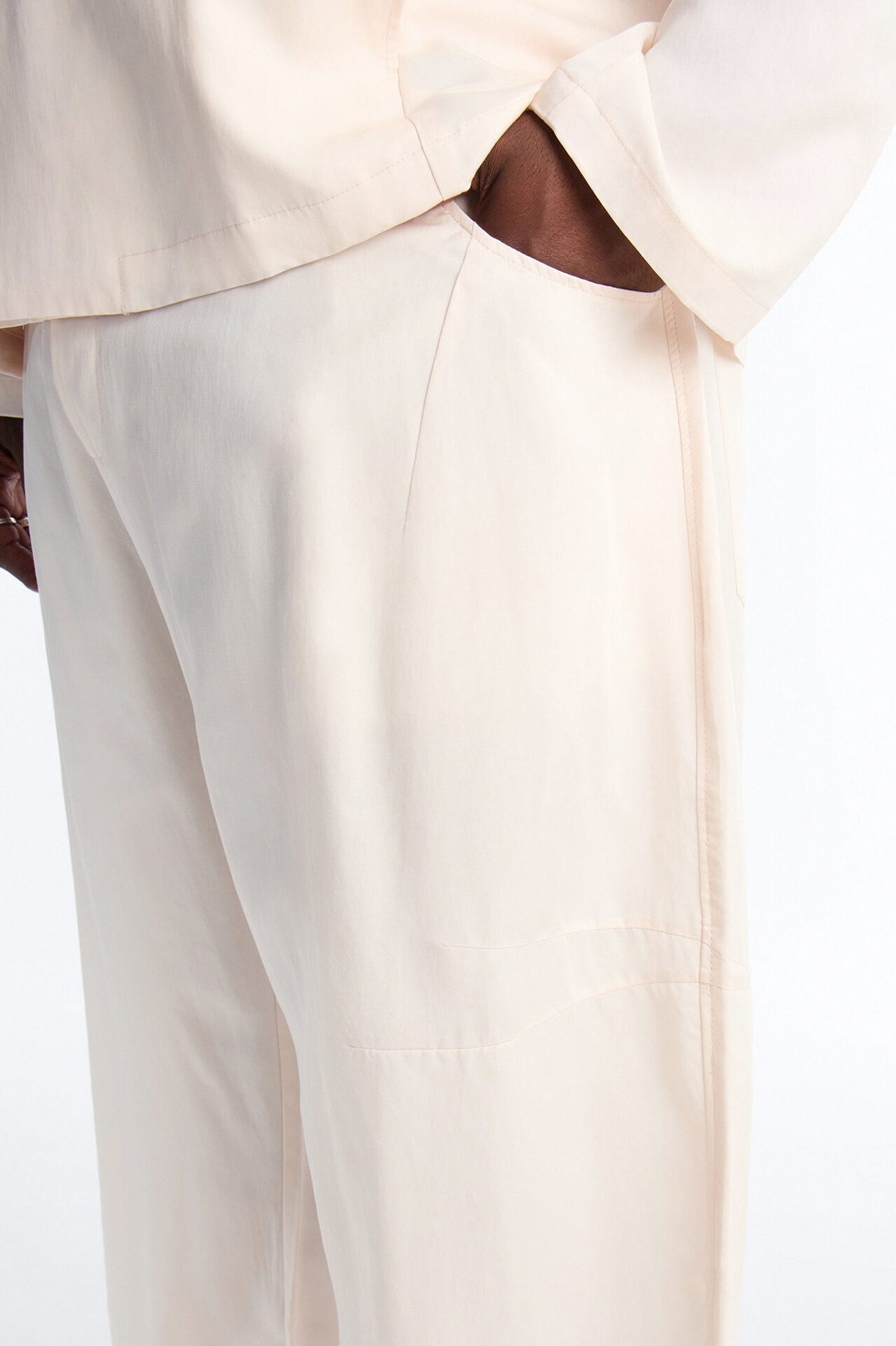 Baggy St. Tropez Pant - Cream