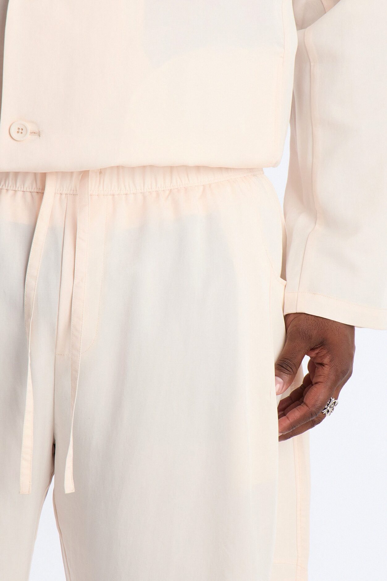 Baggy St. Tropez Pant - Cream