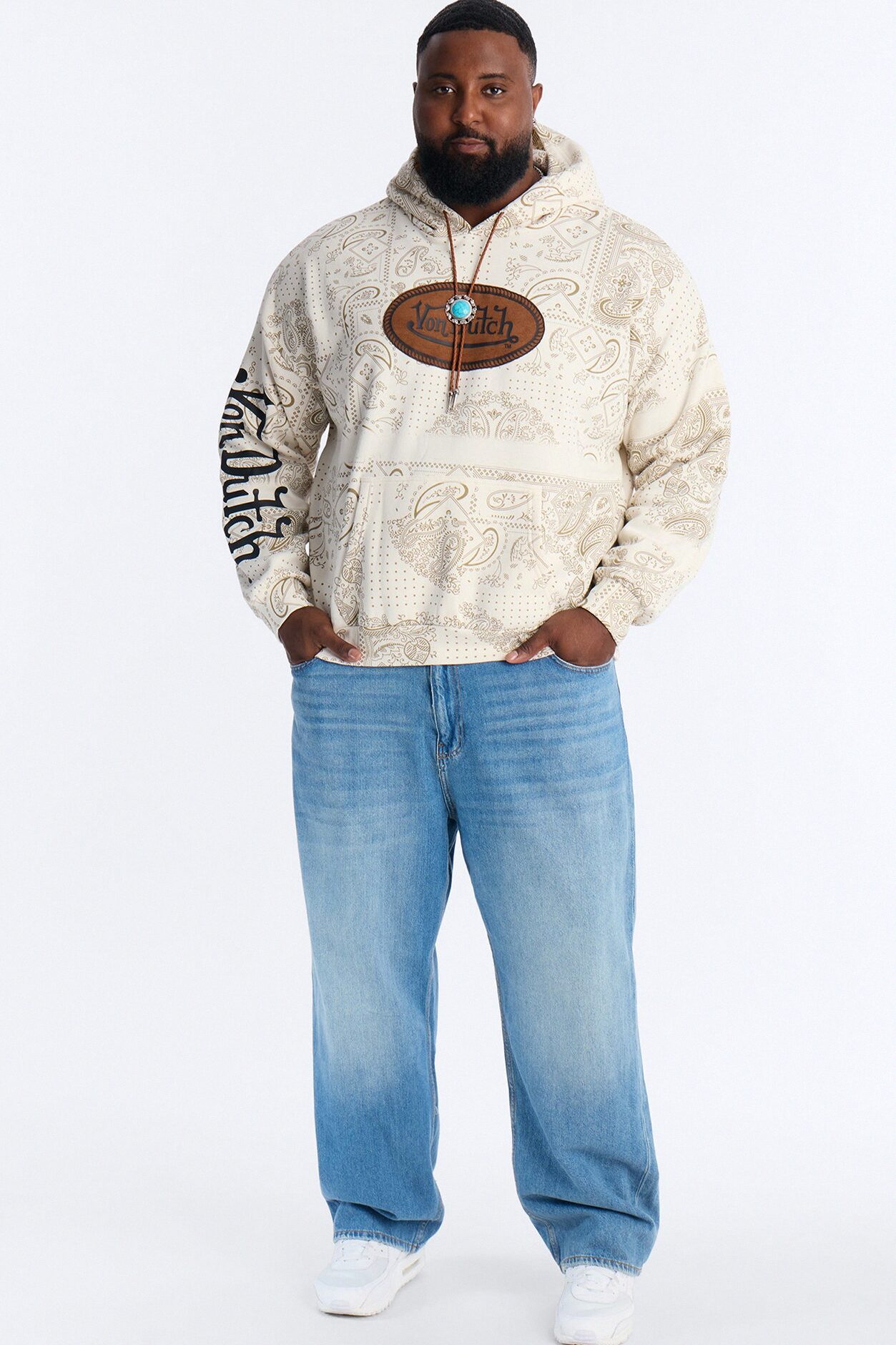 Von Dutch Rodeo Hoodie - Off White
