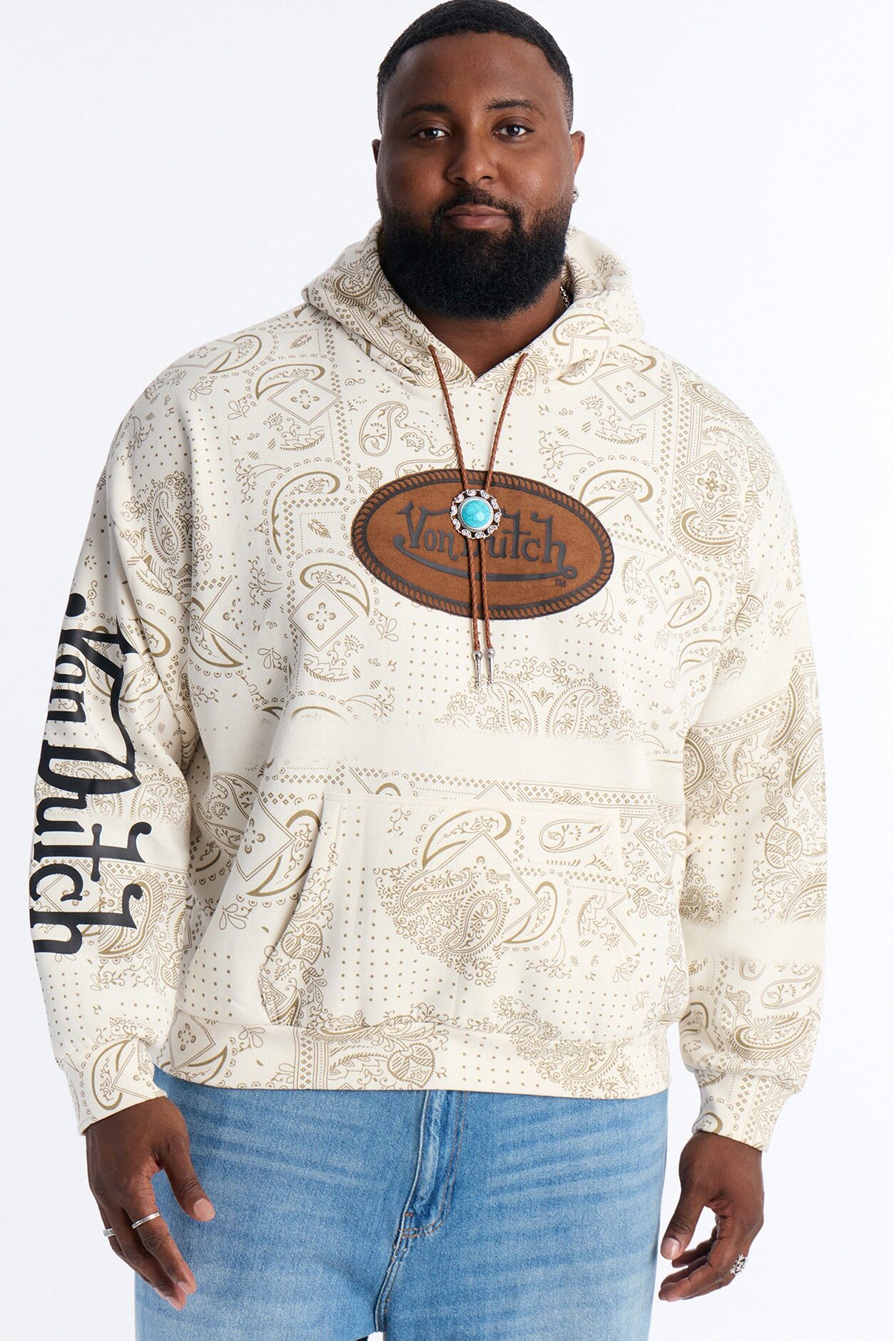 Von Dutch Rodeo Hoodie - Off White