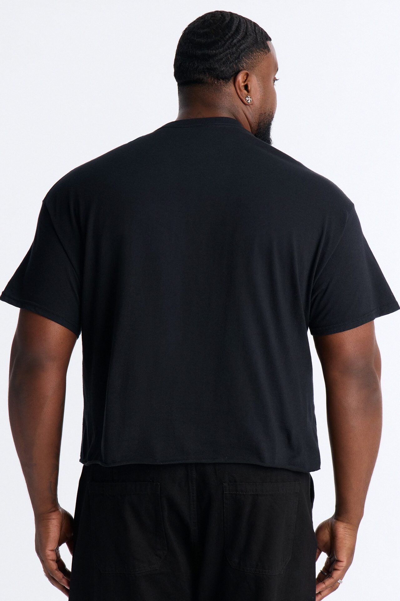 Daredevil And Spiderman Boxy Short Sleeve Tee - Black