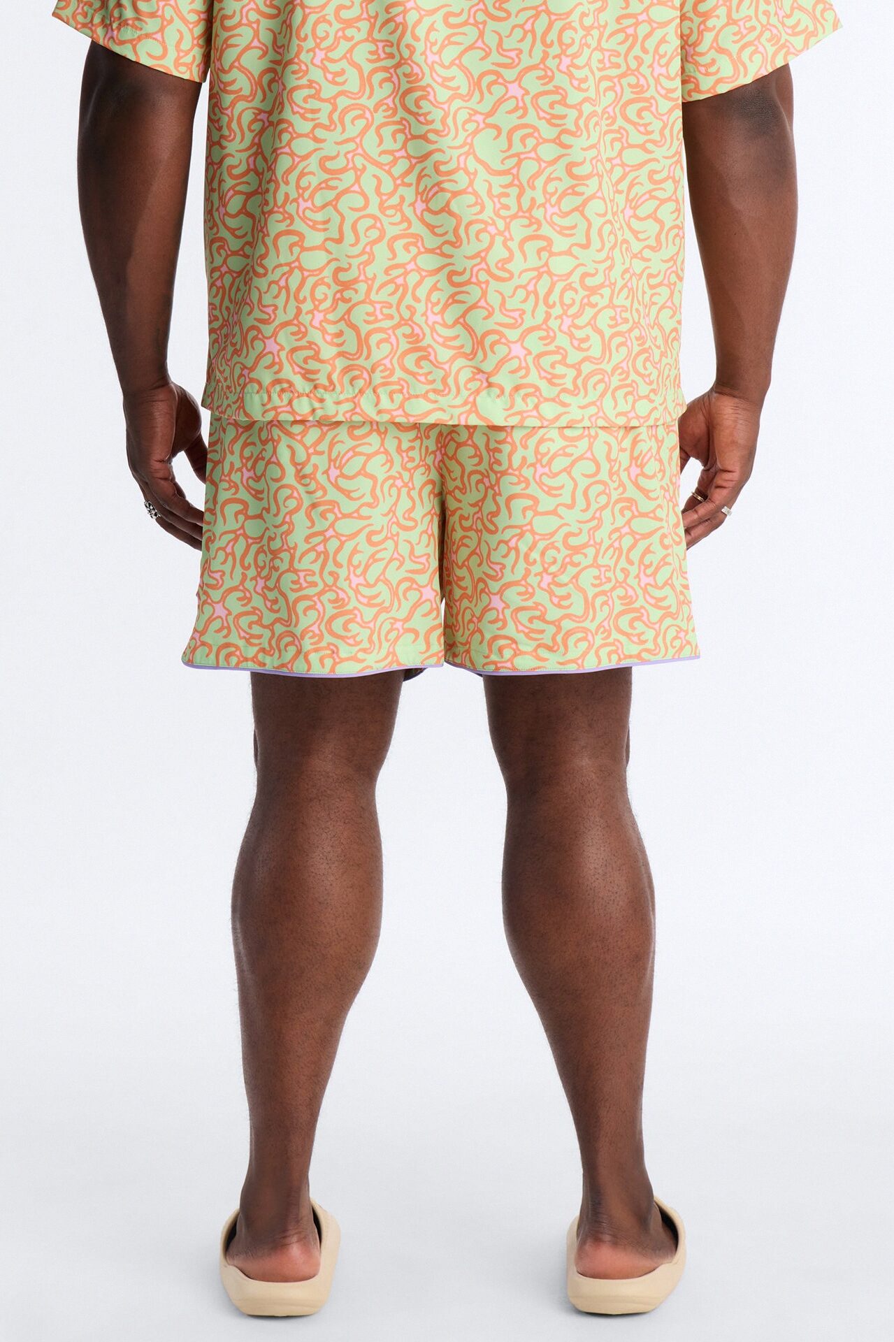 Spring Break Fling Swim Trunk 6″ - Multi Color