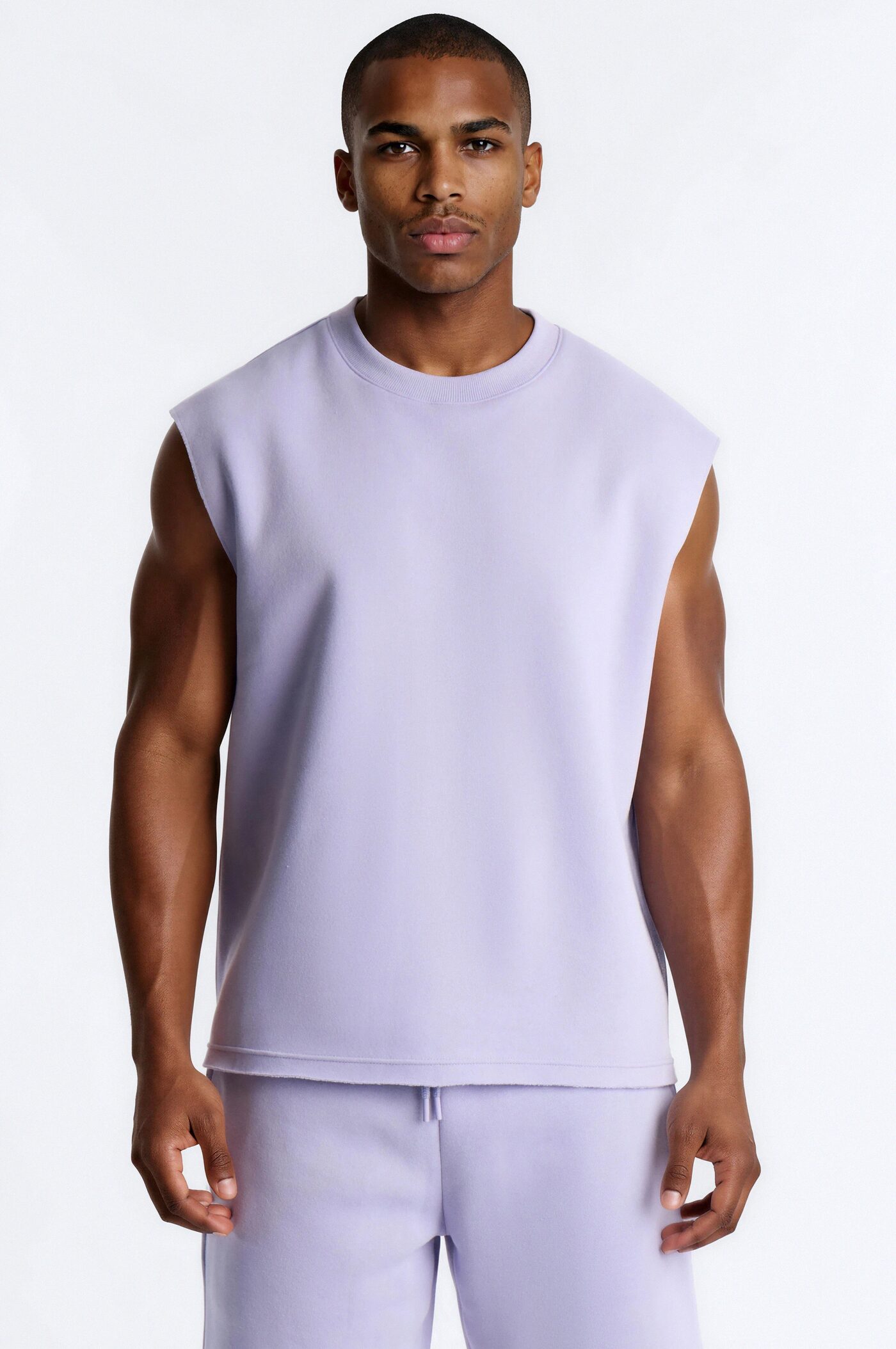 Tyson Relaxed Muscle Tee - Lavender