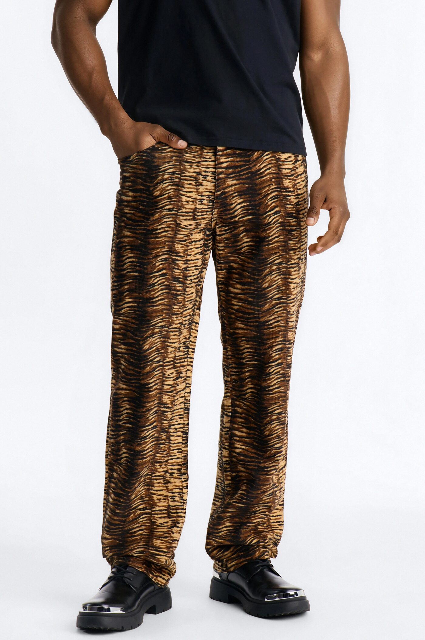 Straight Jungle Bliss Corduroy Pant - Brown