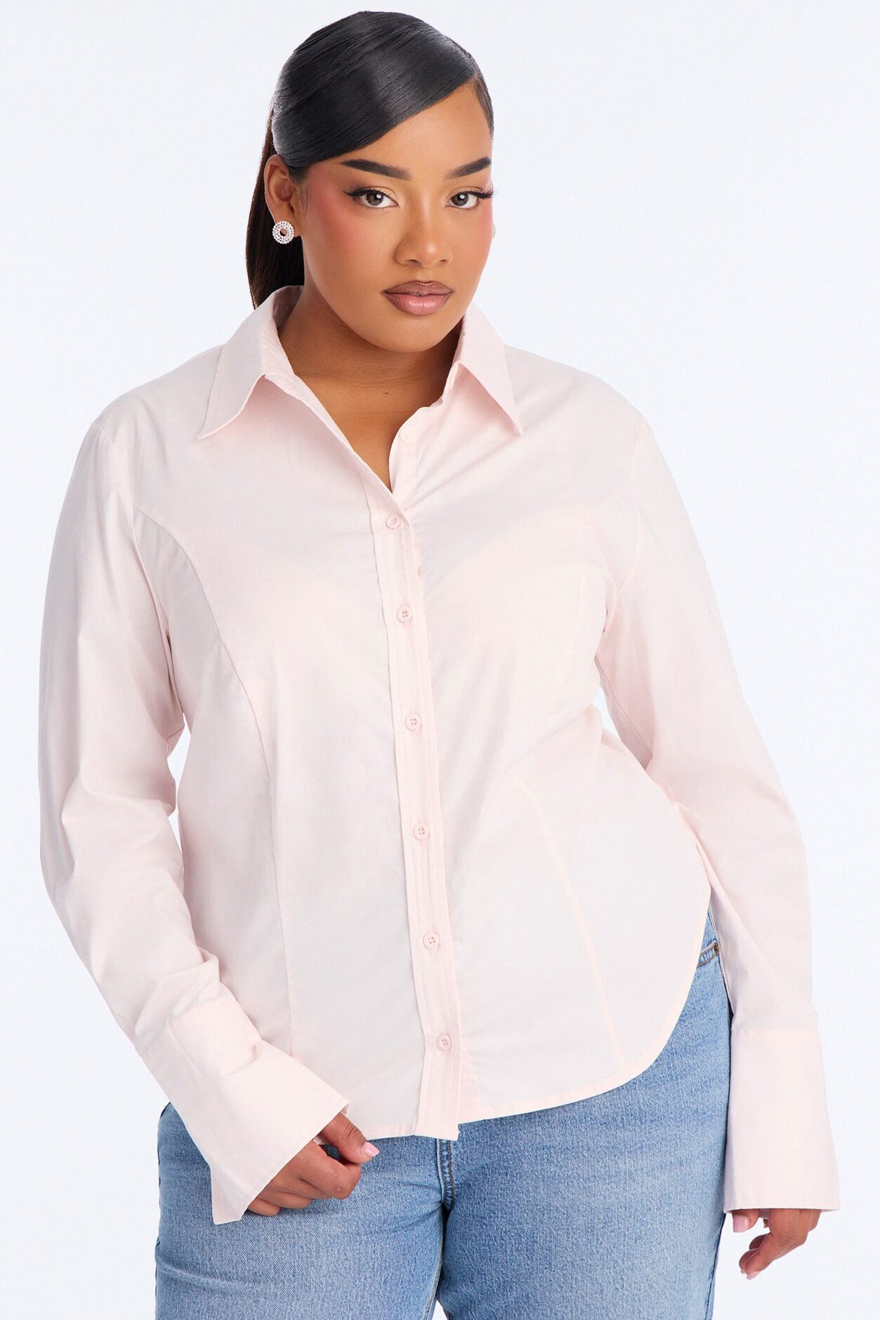Limited Edition Poplin Shirt - Soft Pink