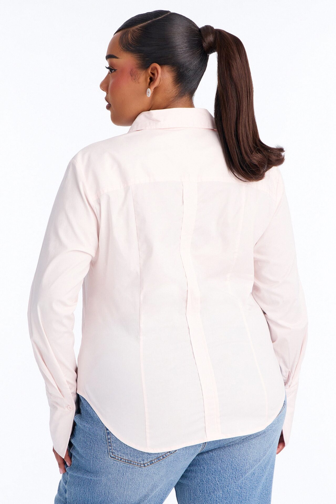 Limited Edition Poplin Shirt - Soft Pink