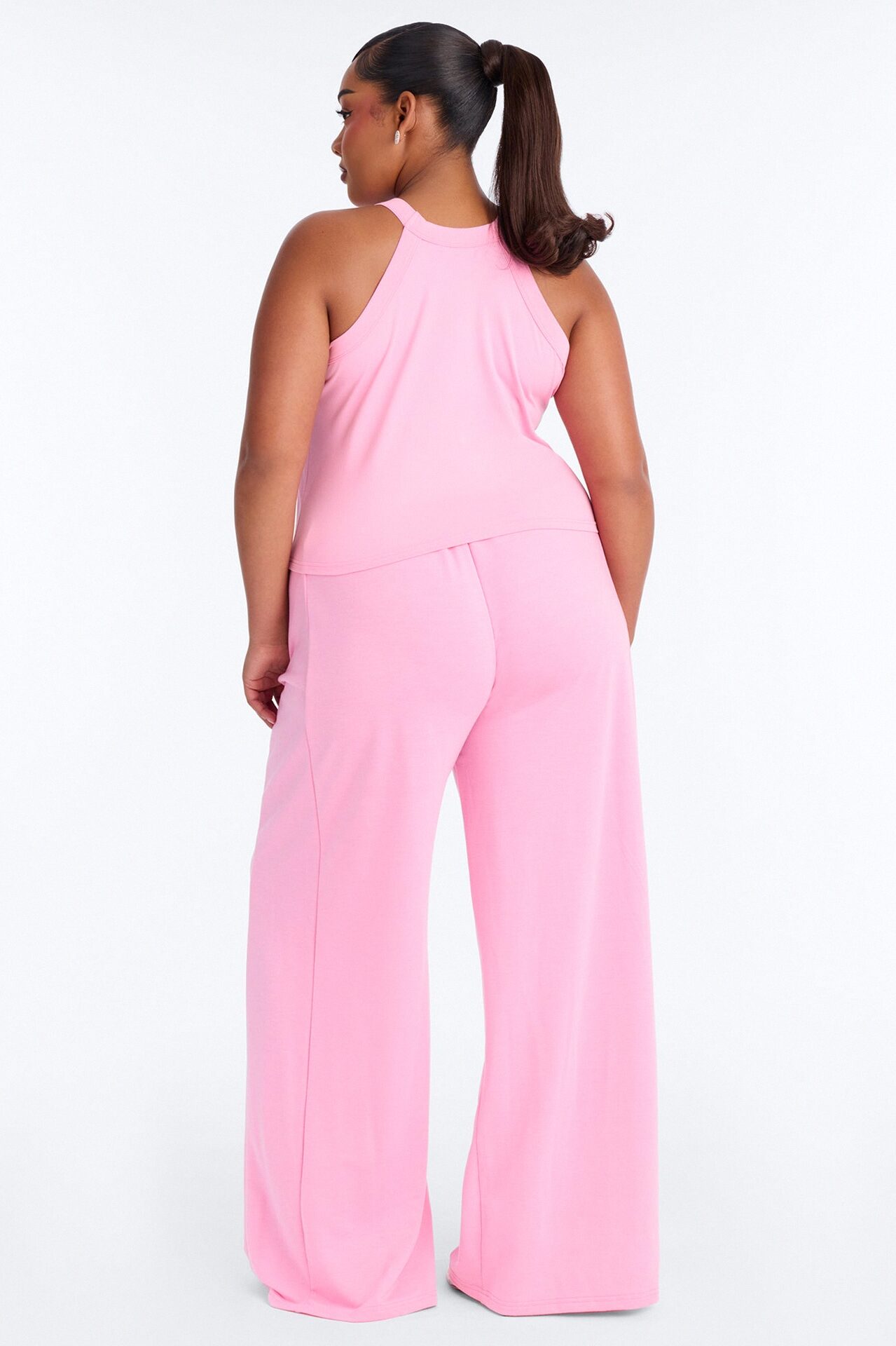 Never Too Late Pant Set - Pink