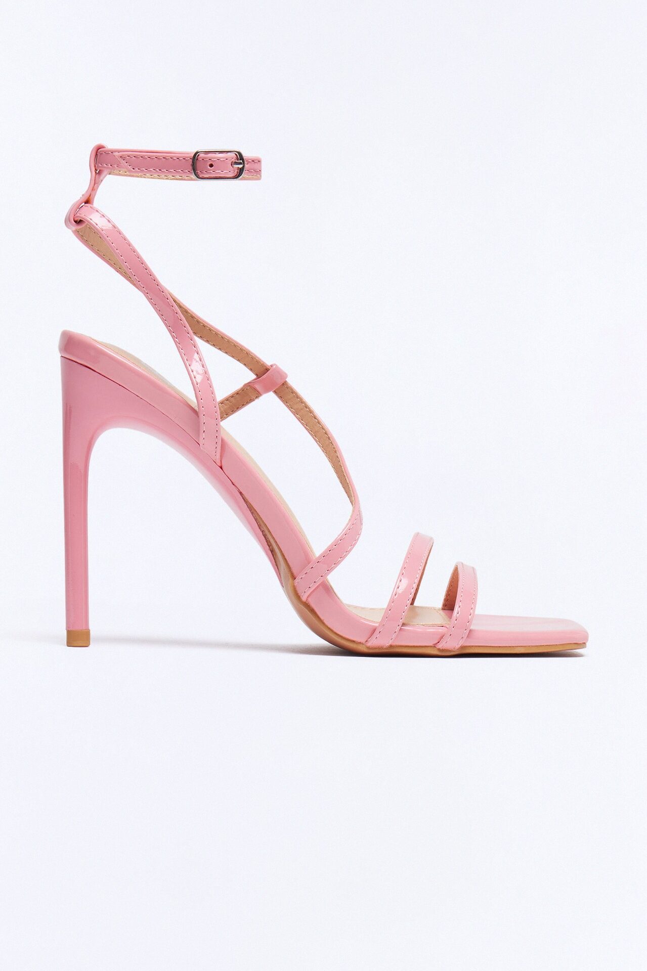Gaia Heeled Sandals - Pink