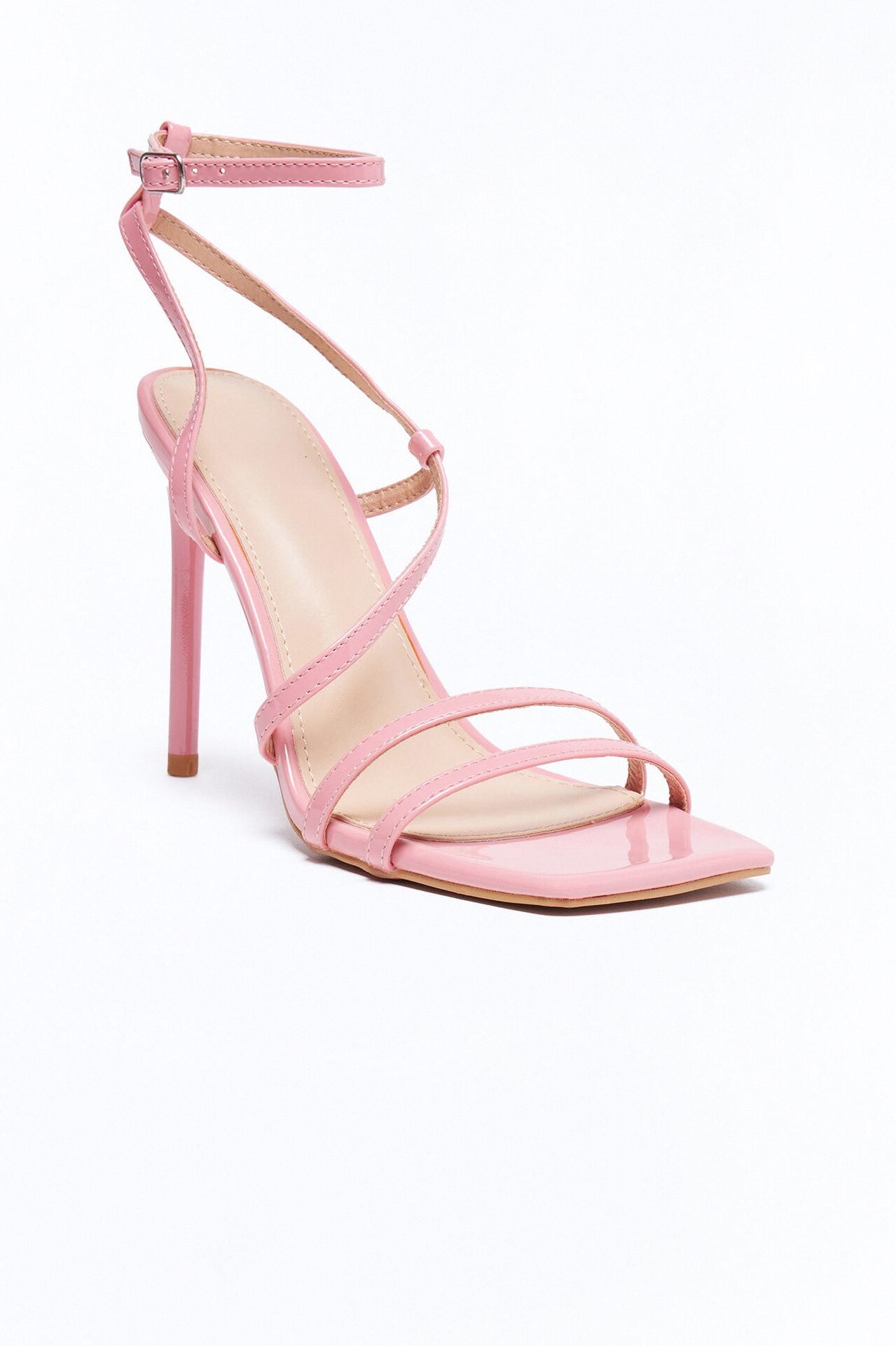Gaia Heeled Sandals - Pink