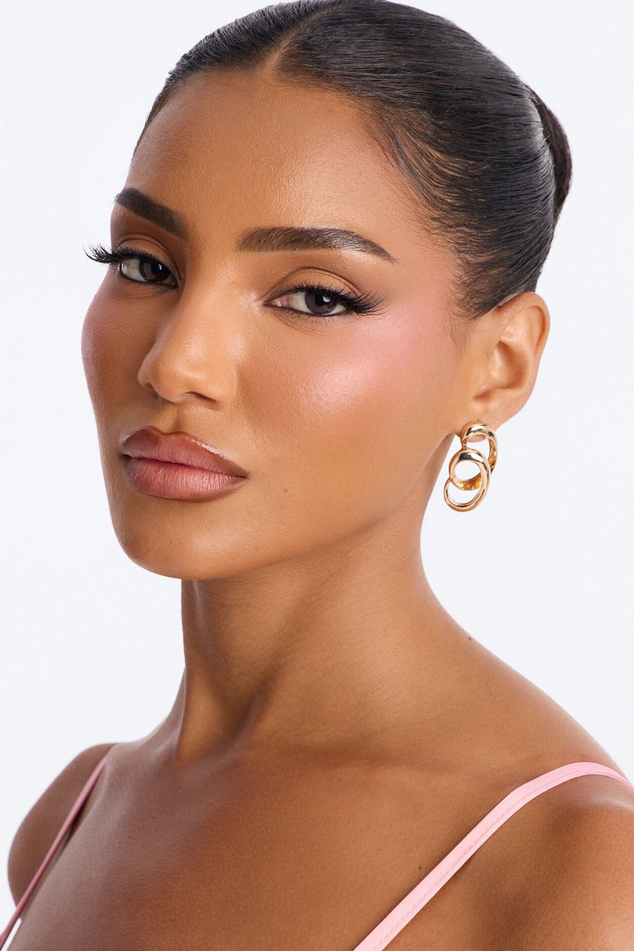 Life's A Rollercoaster Earrings - Gold