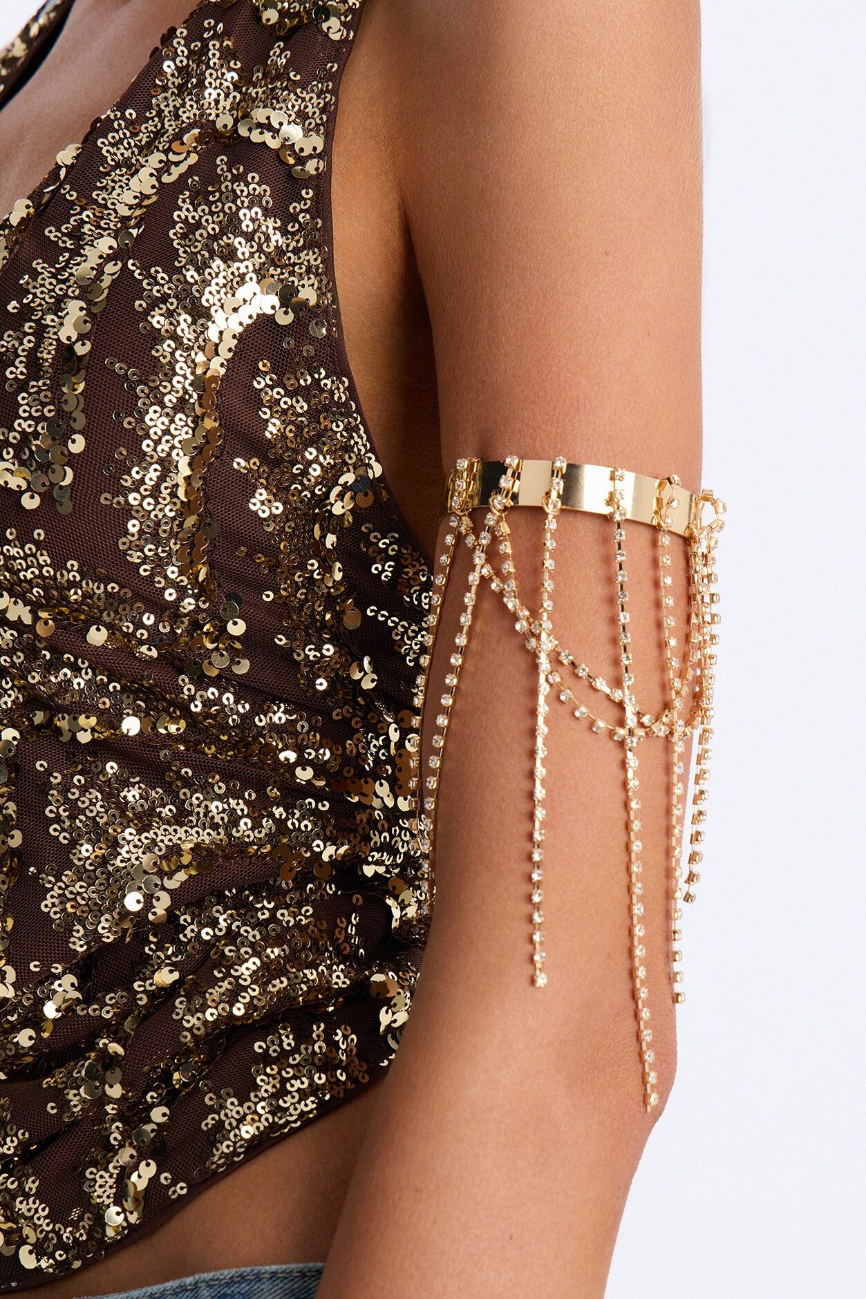 Hacienda Sol Arm Cuff - Gold