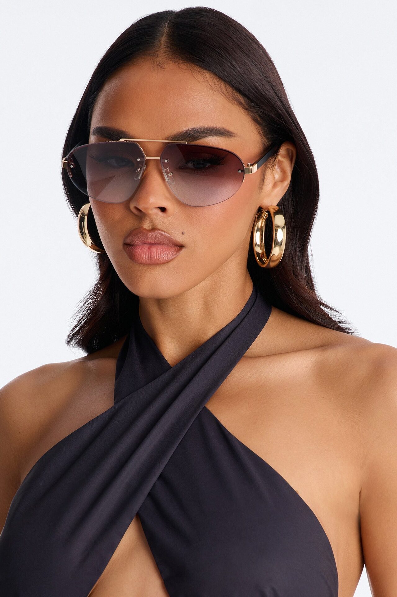 Oversea Aviator Sunglasses - Blue/combo