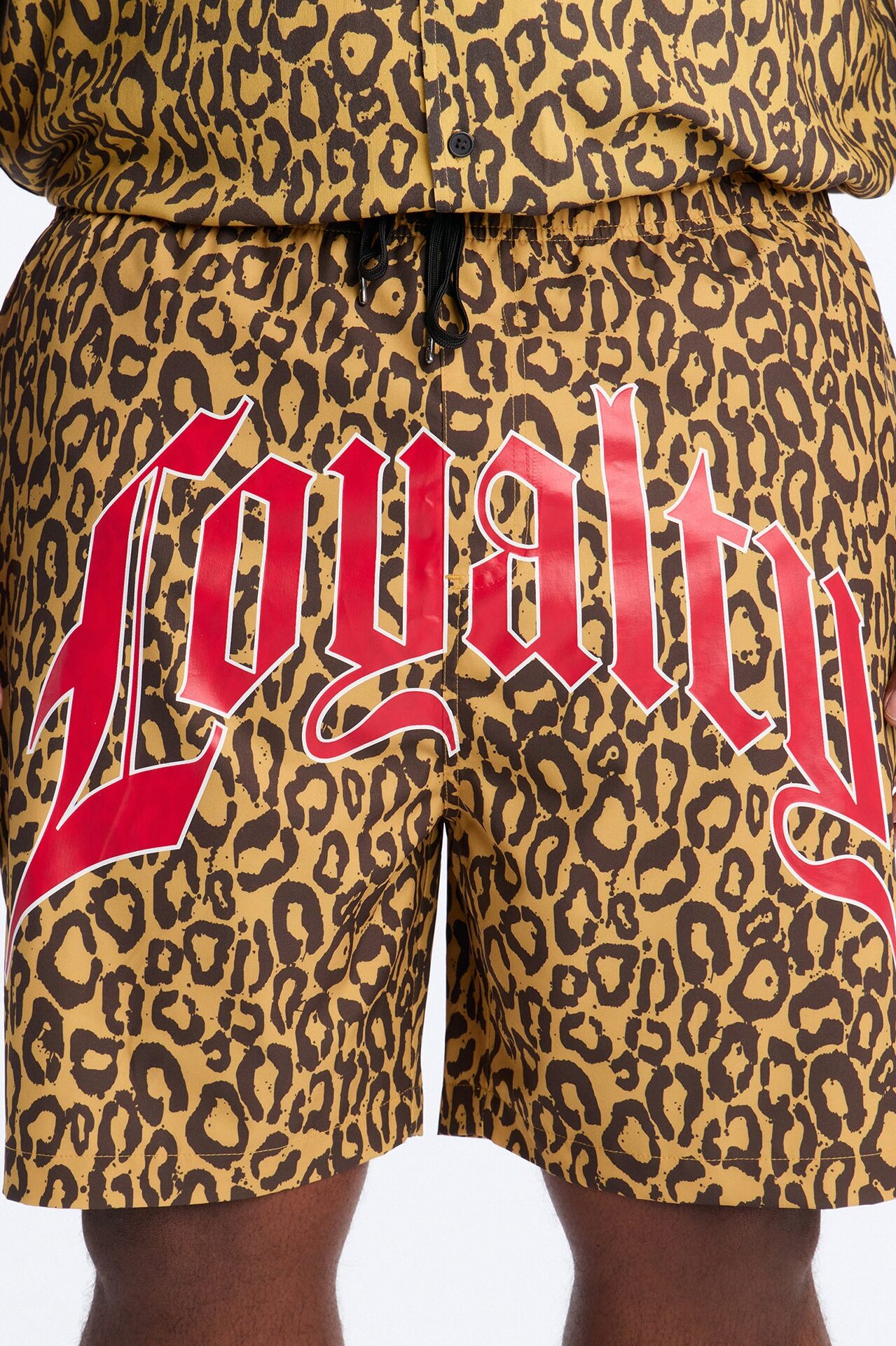 Loyalty In The Wild Swim Trunk 7″ - Leopard
