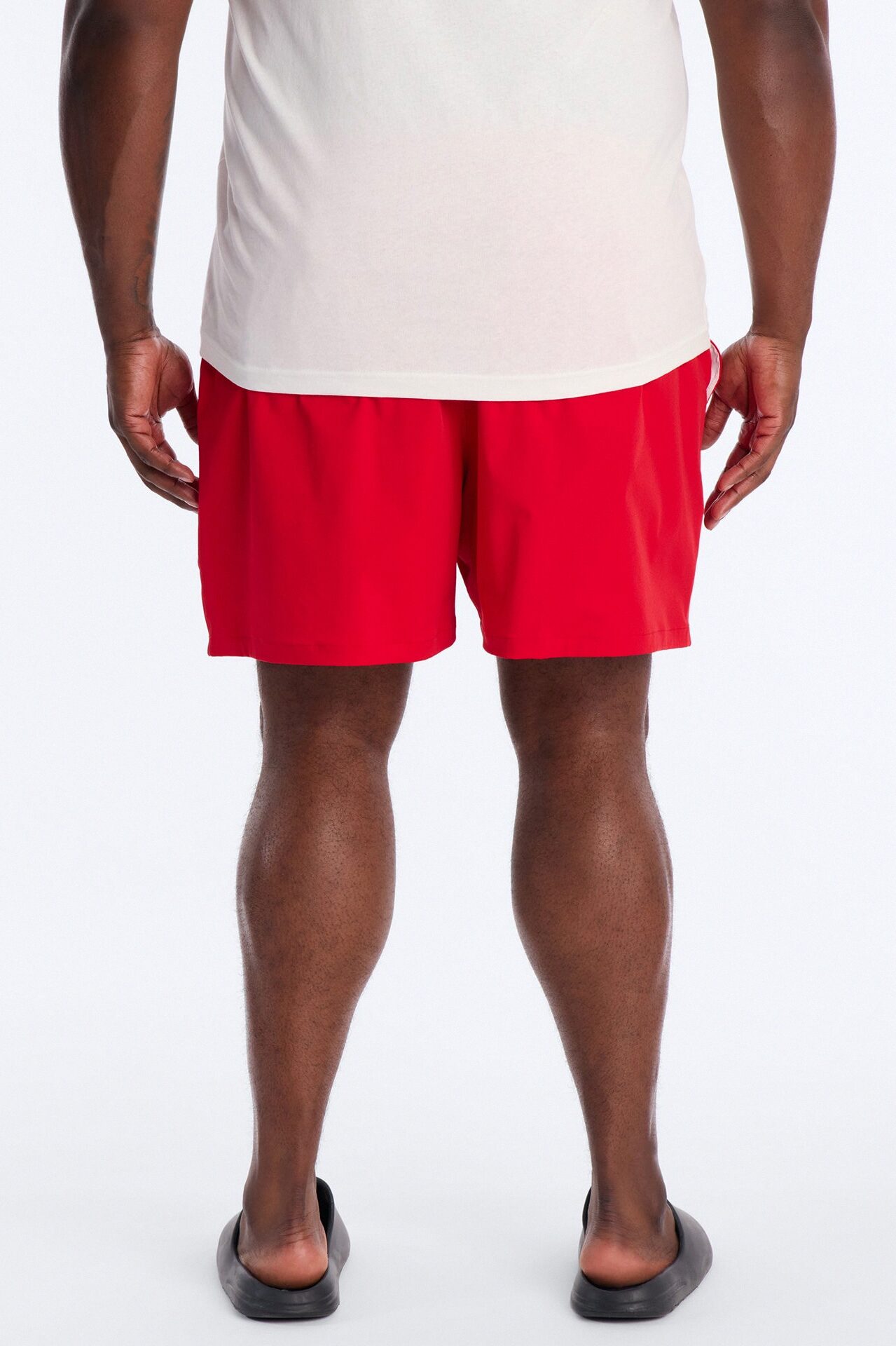 Elevated Stretch Trouser Swim Trunk 6″ - Red