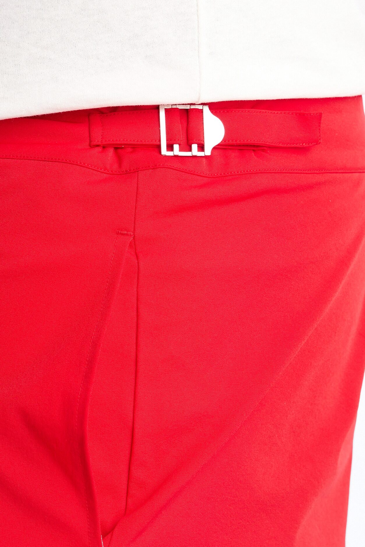 Elevated Stretch Trouser Swim Trunk 6″ - Red