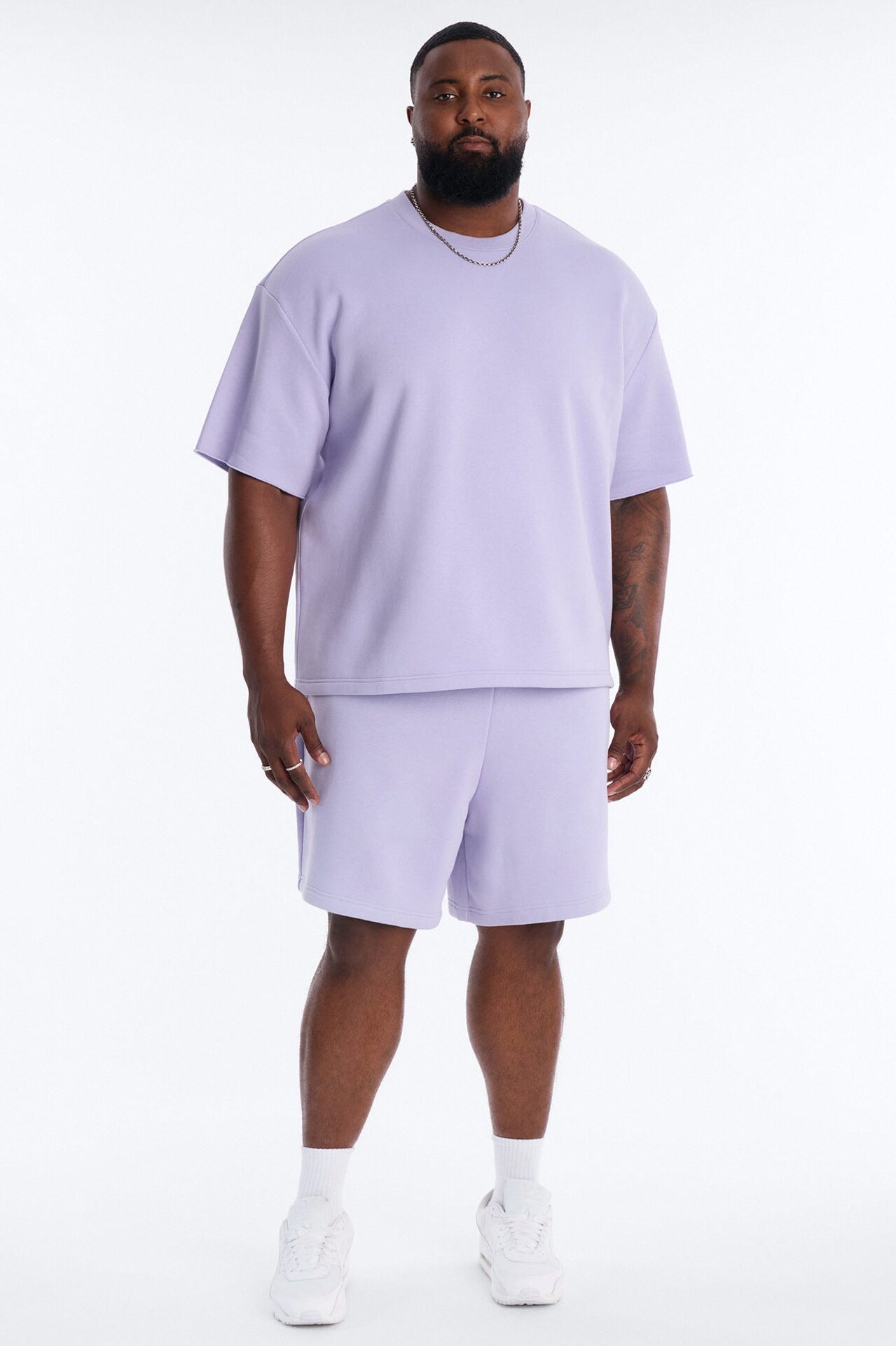 Tyson Sweatshort - Lavender