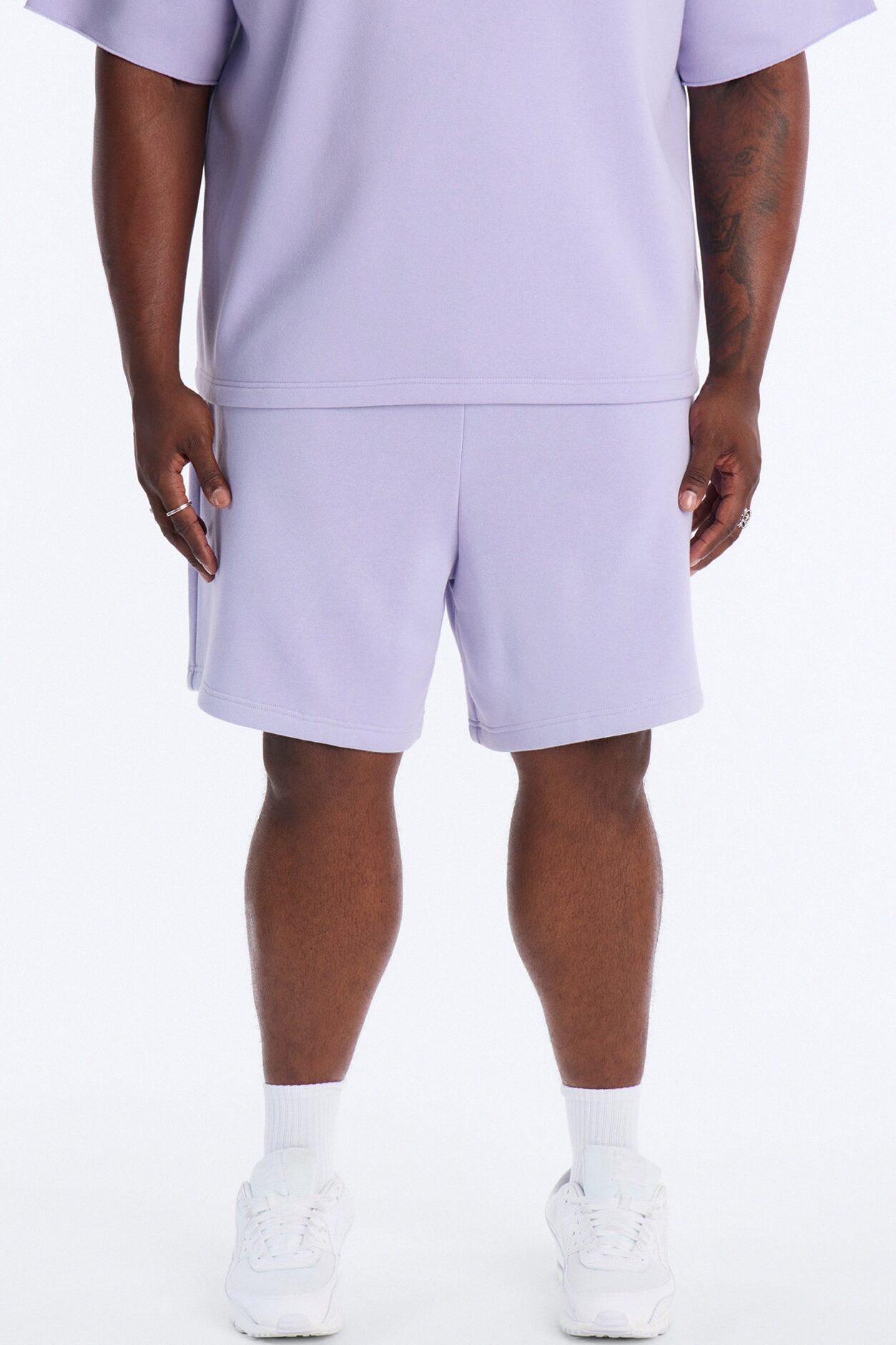 Tyson Sweatshort - Lavender