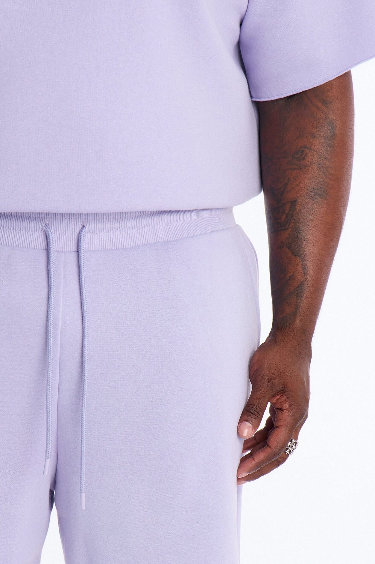 Tyson Sweatshort - Lavender