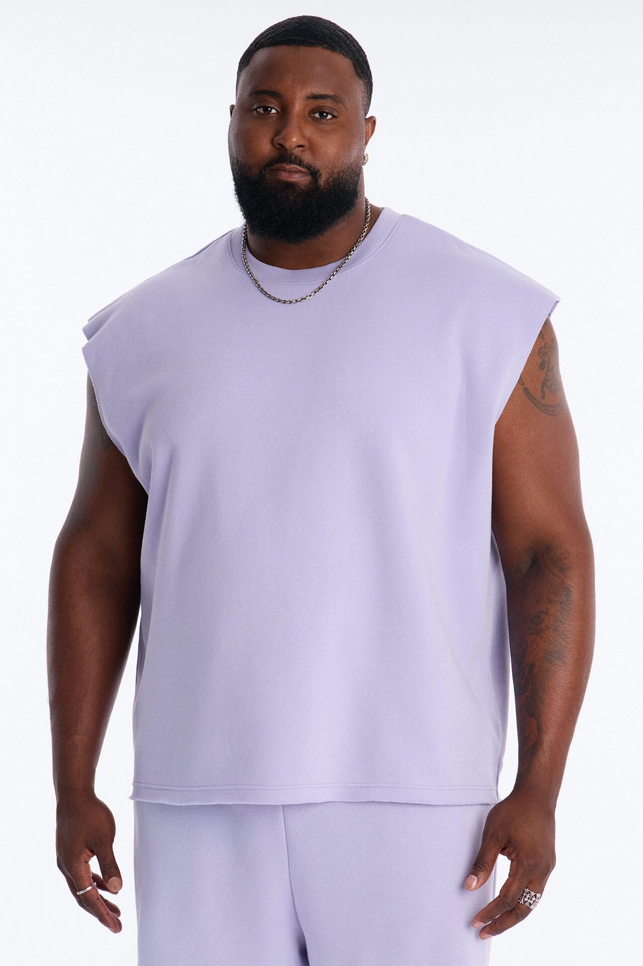 Tyson Relaxed Muscle Tee - Lavender