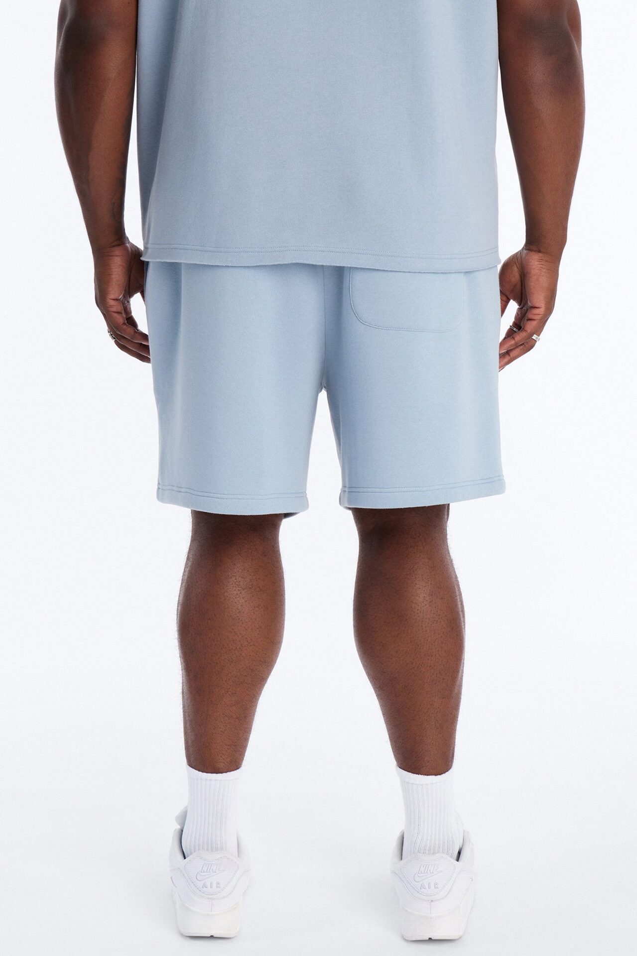 Tyson Sweatshort - Slate Blue