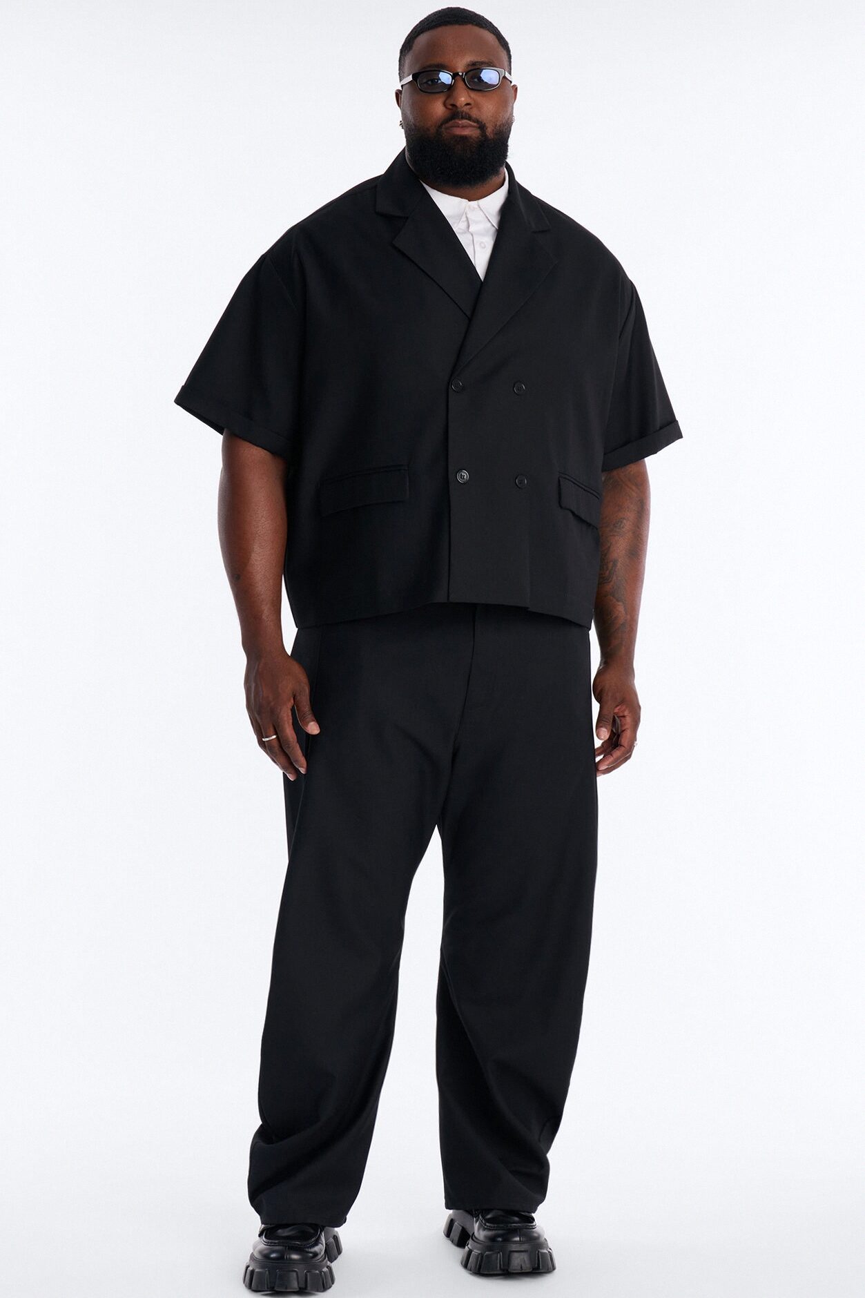 Baggy Icon Quad Trouser - Black