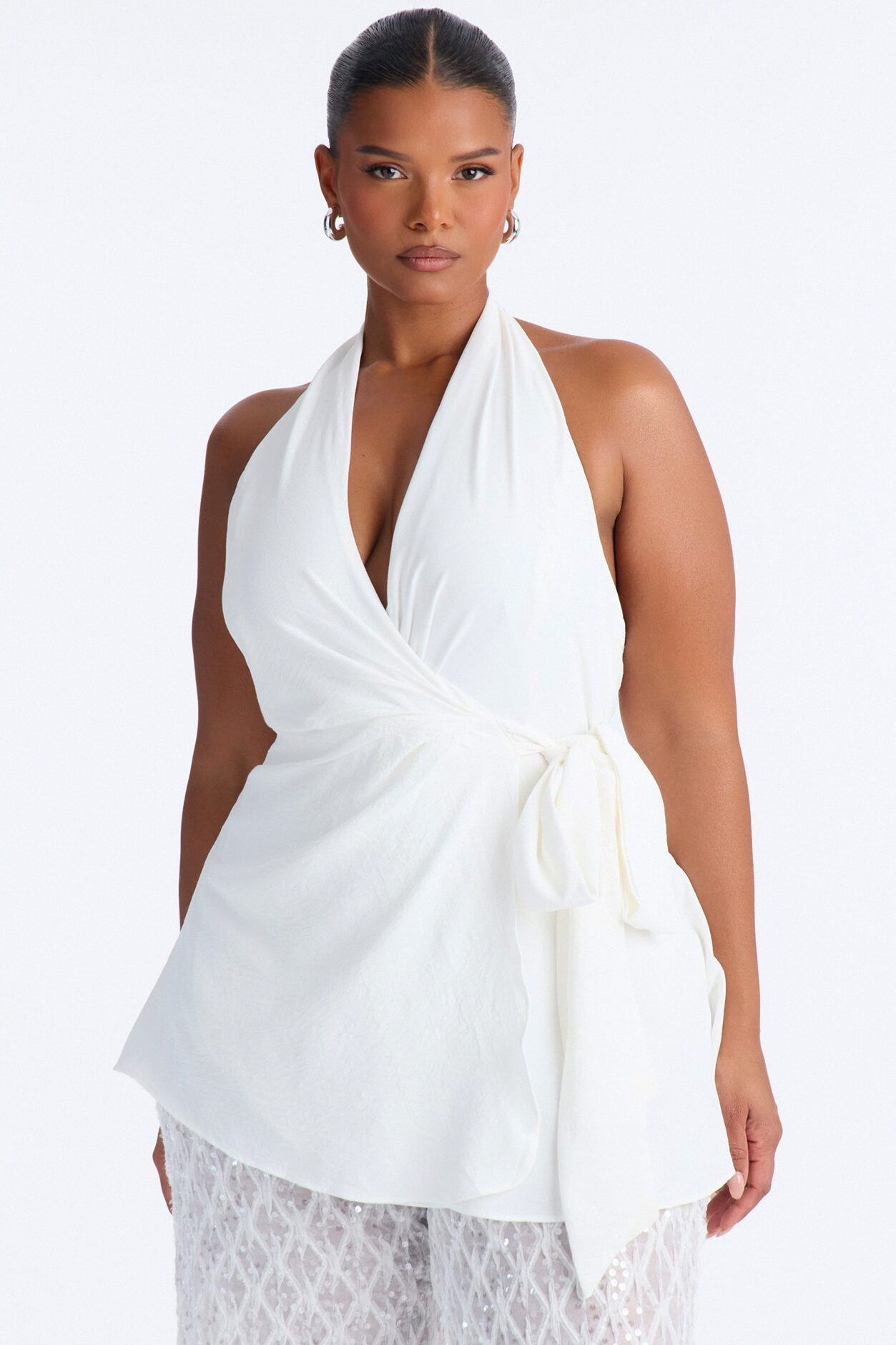 Angel Dreams Sheer Jumpsuit - White
