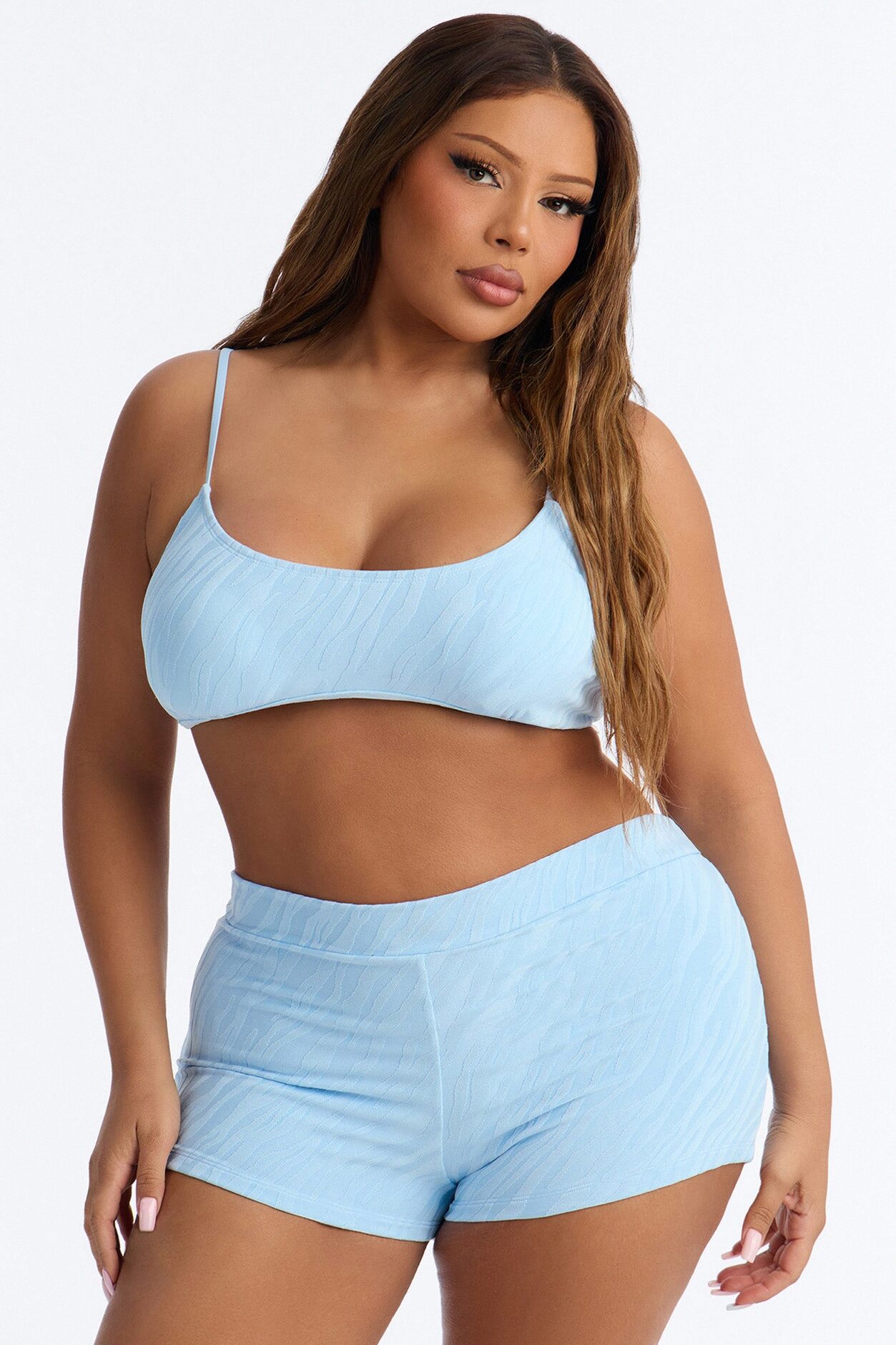 Lagoon Baby 3 Piece Bikini Set - Blue