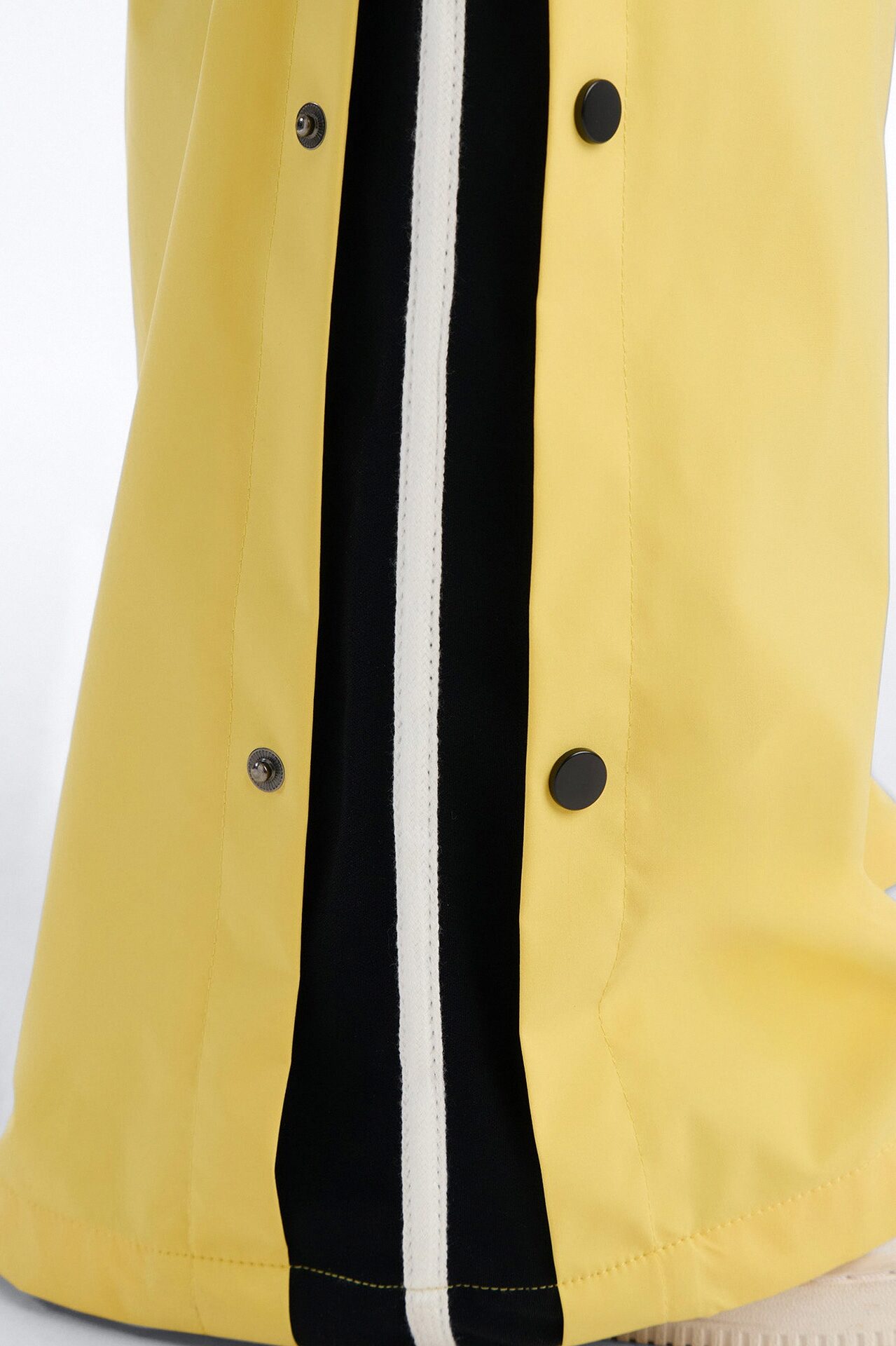 Jennie Snap Button Track Pant - Yellow