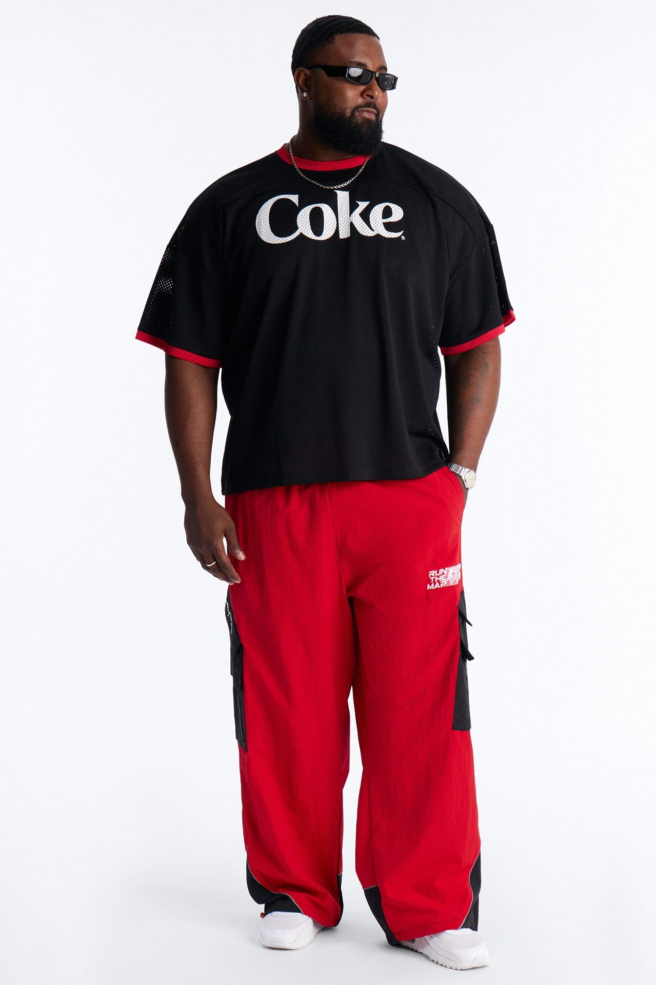 Coca Cola Football Jersey - Black