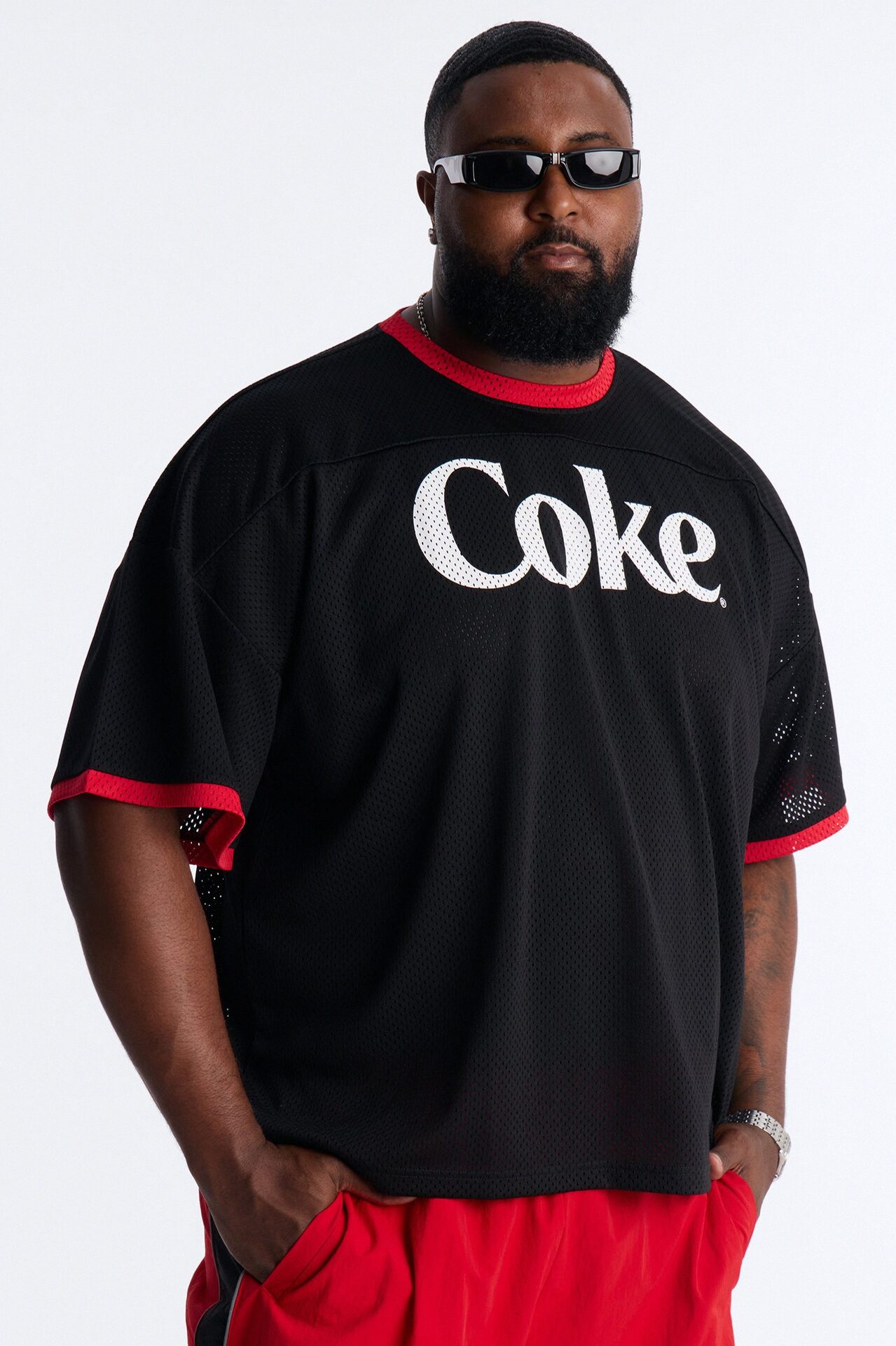 Coca Cola Football Jersey - Black