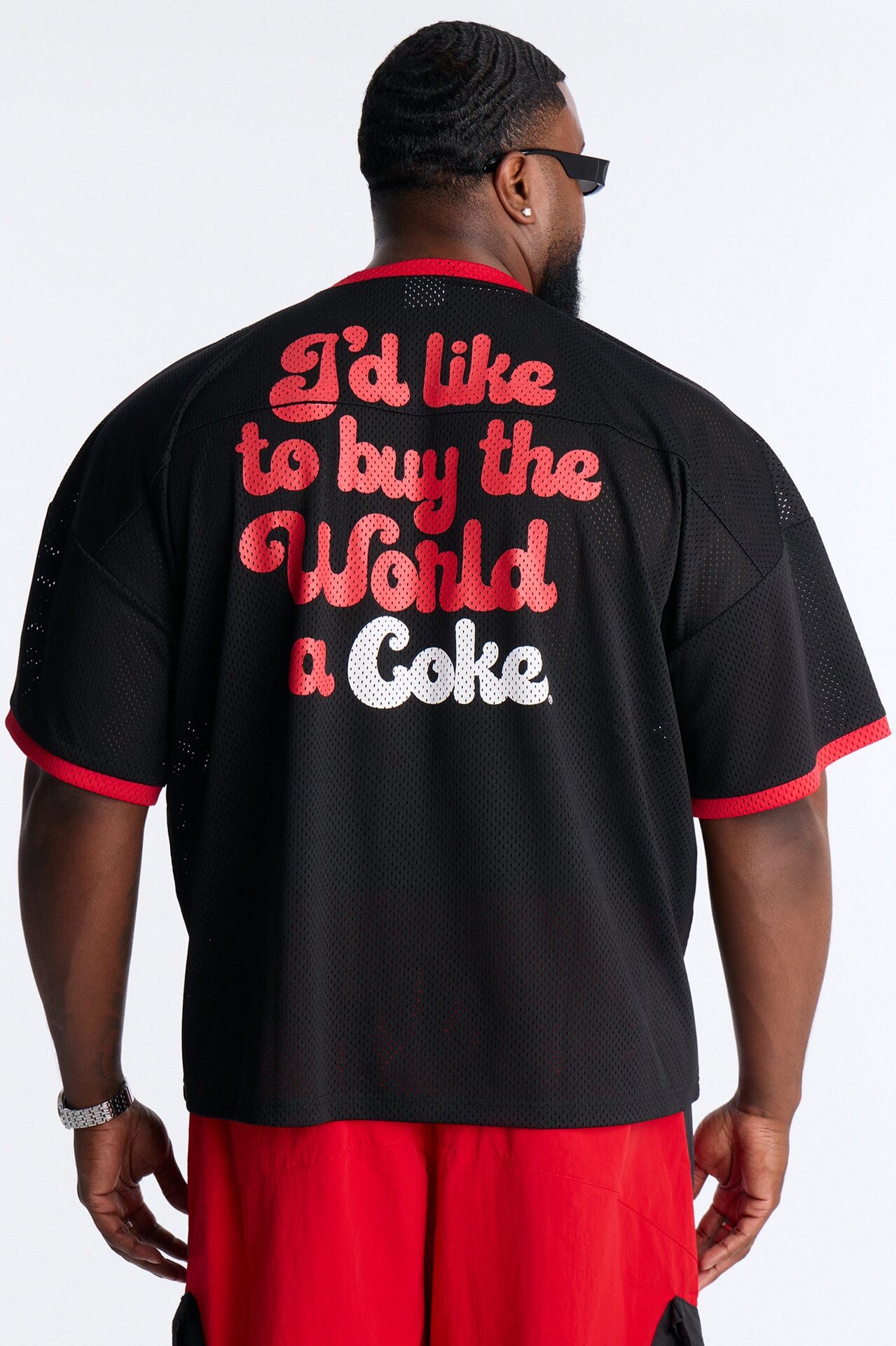 Coca Cola Football Jersey - Black