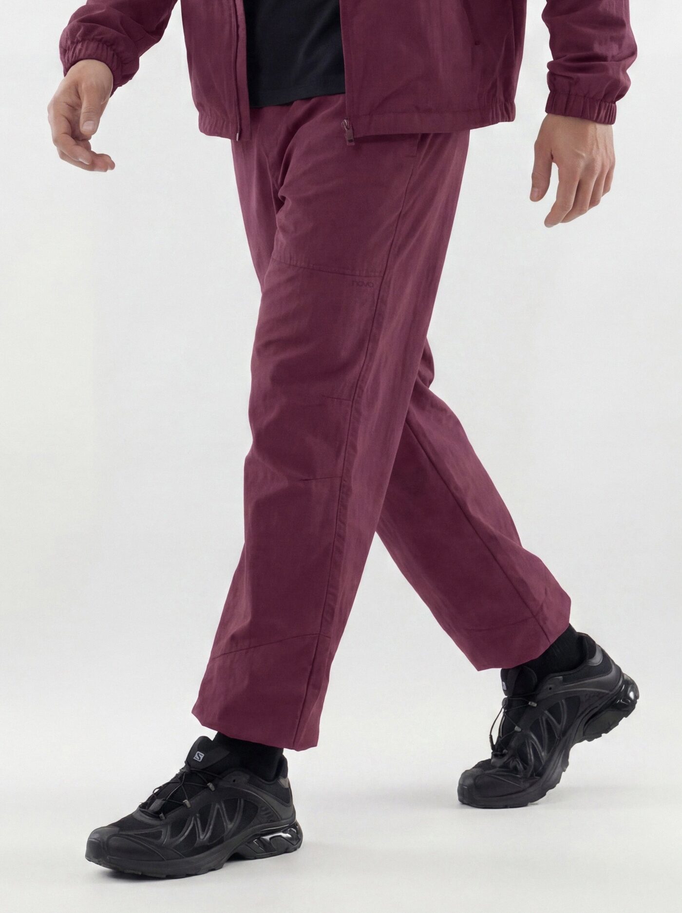 CoreNylon 32″ Track Pant - Merlot