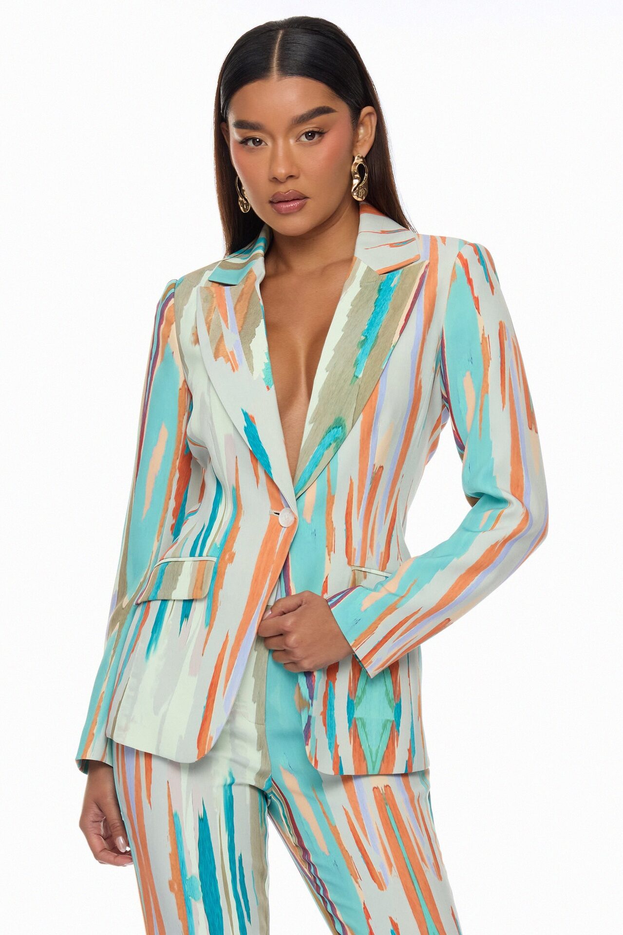 Daydreaming Pant Set - Turquoise/combo