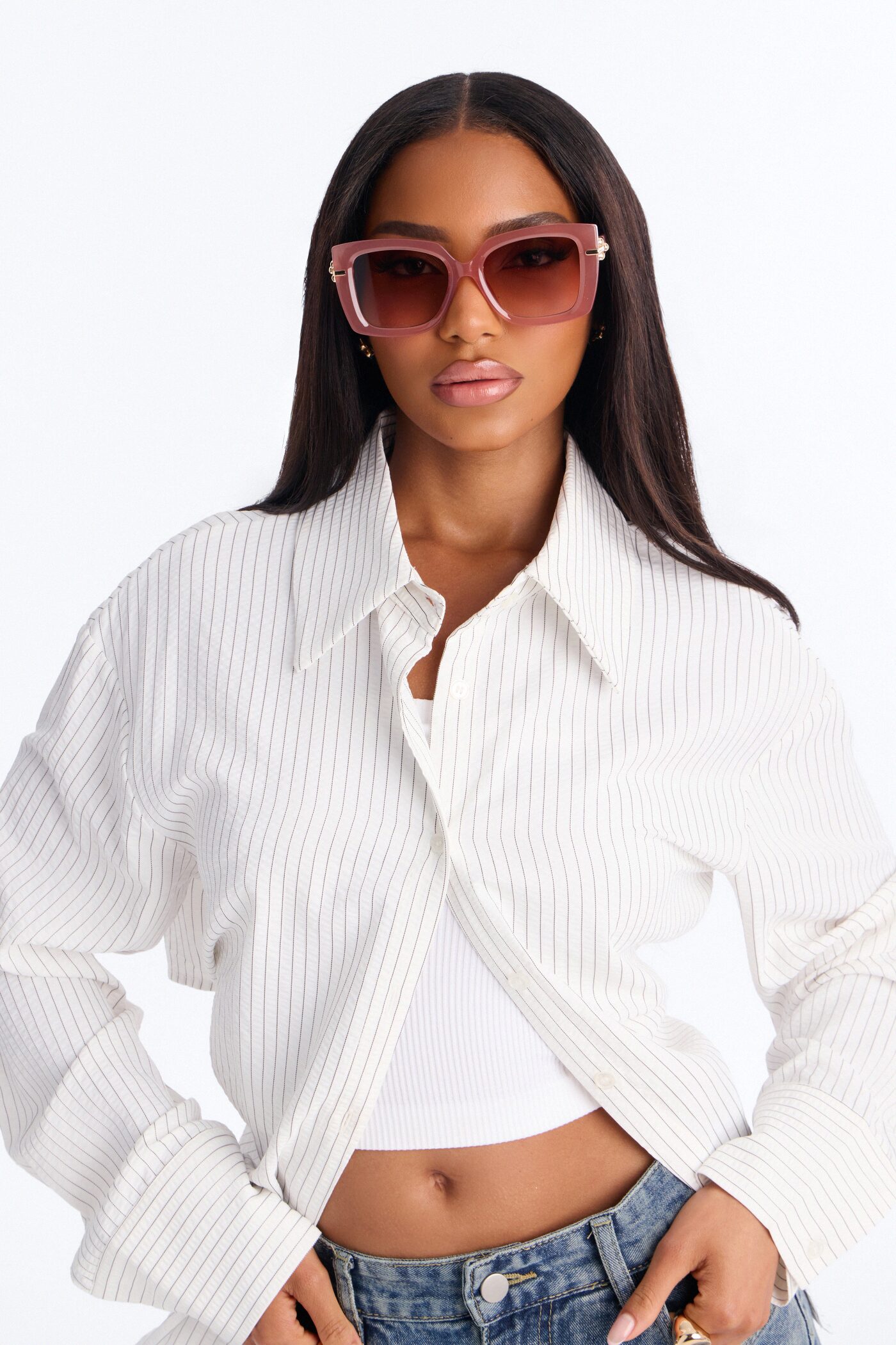 Malibu Block Sunglasses - Pink