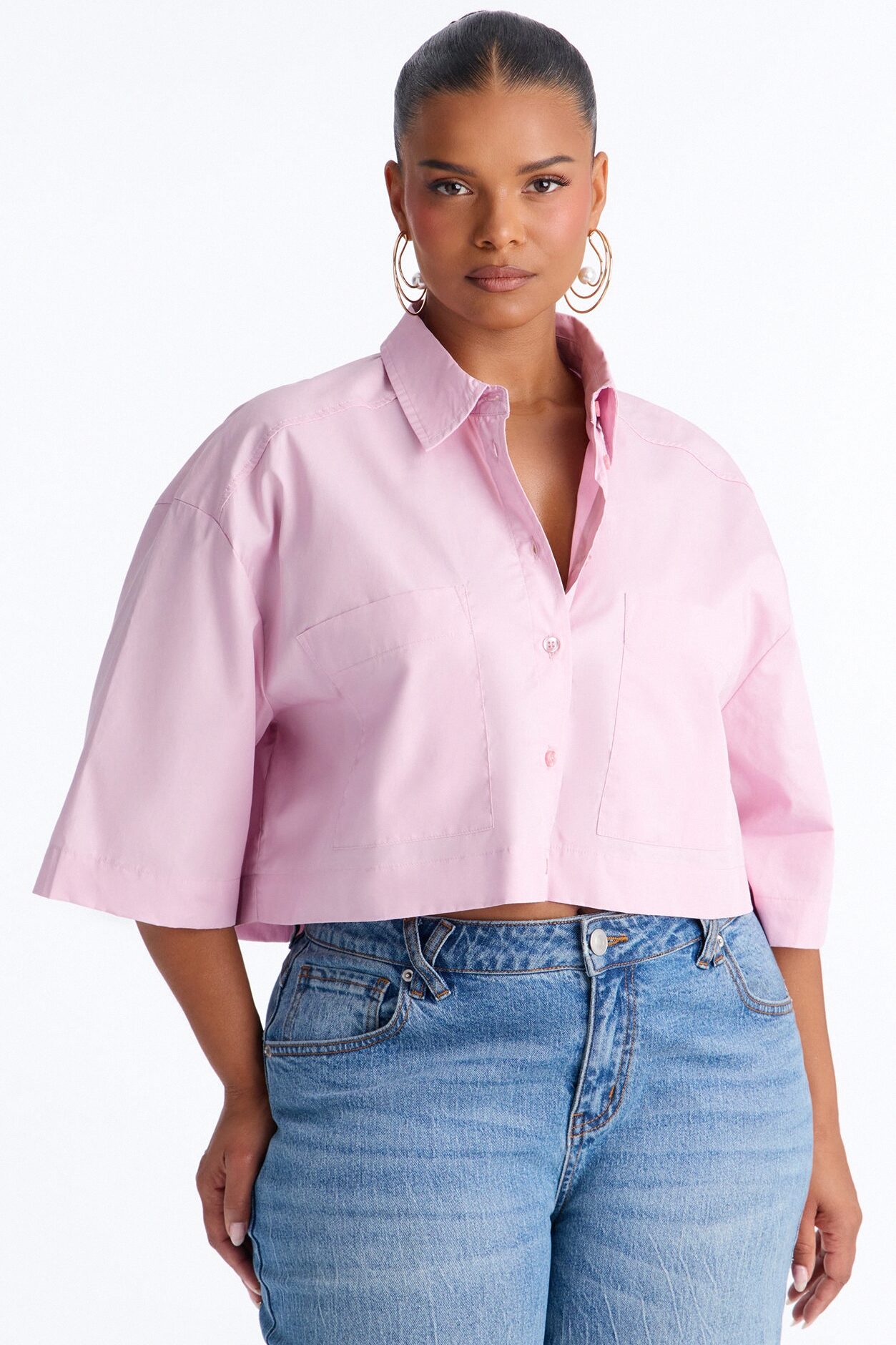 Busy Weekends Poplin Shirt - Lilac
