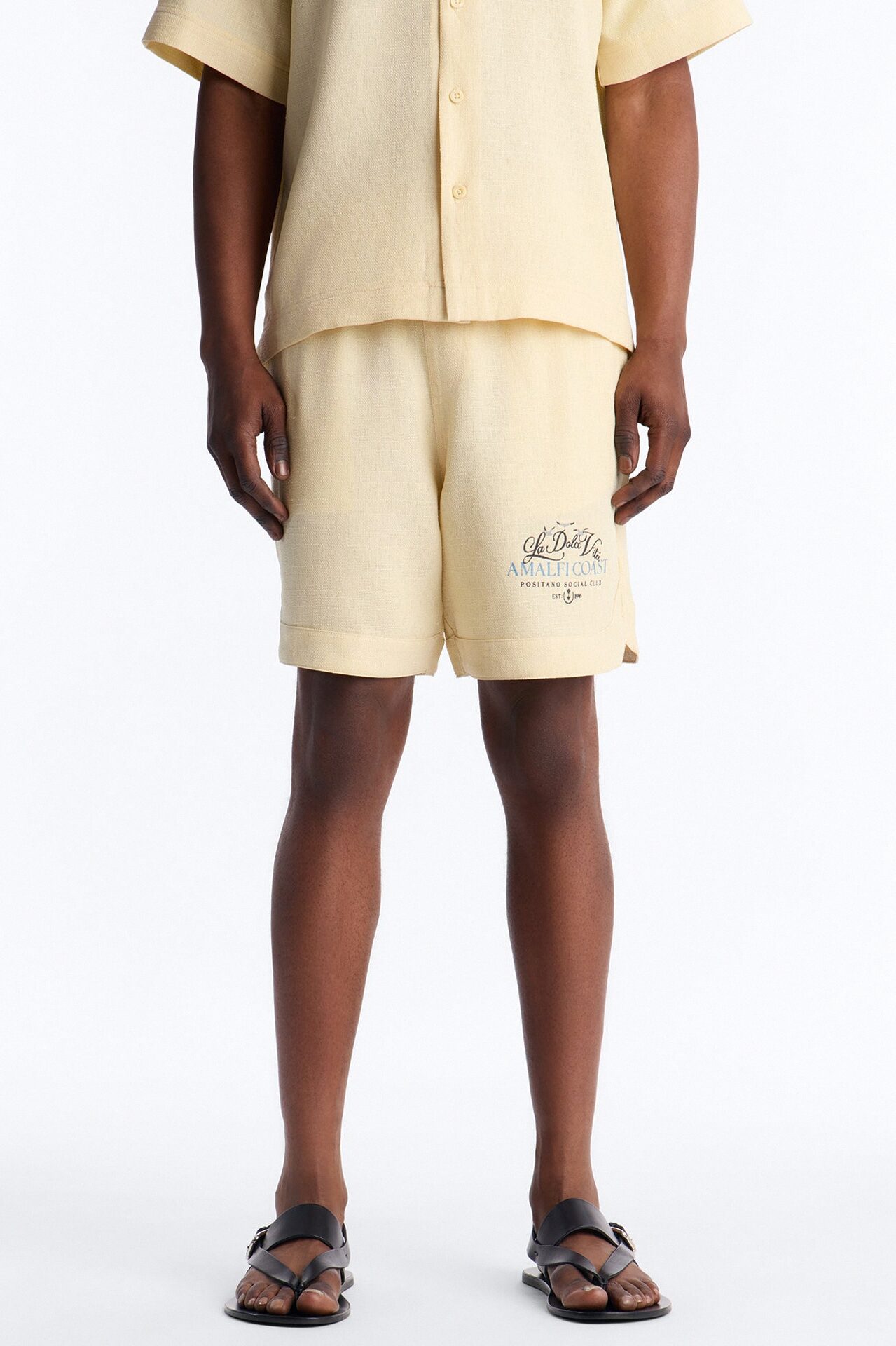 Relaxed La Dolce Vita Short - Butter Yellow