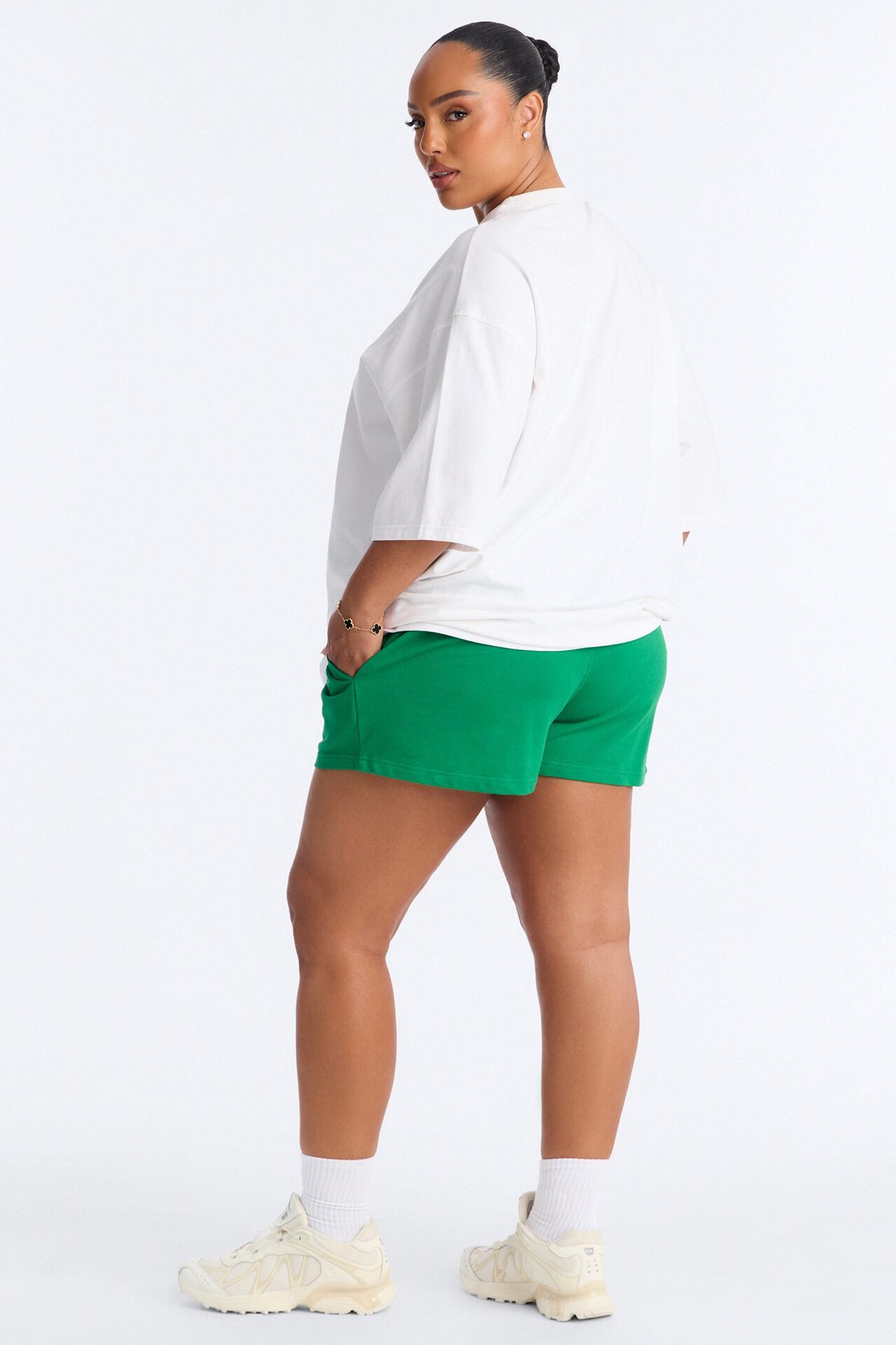 Club Society Short Set - Green/combo