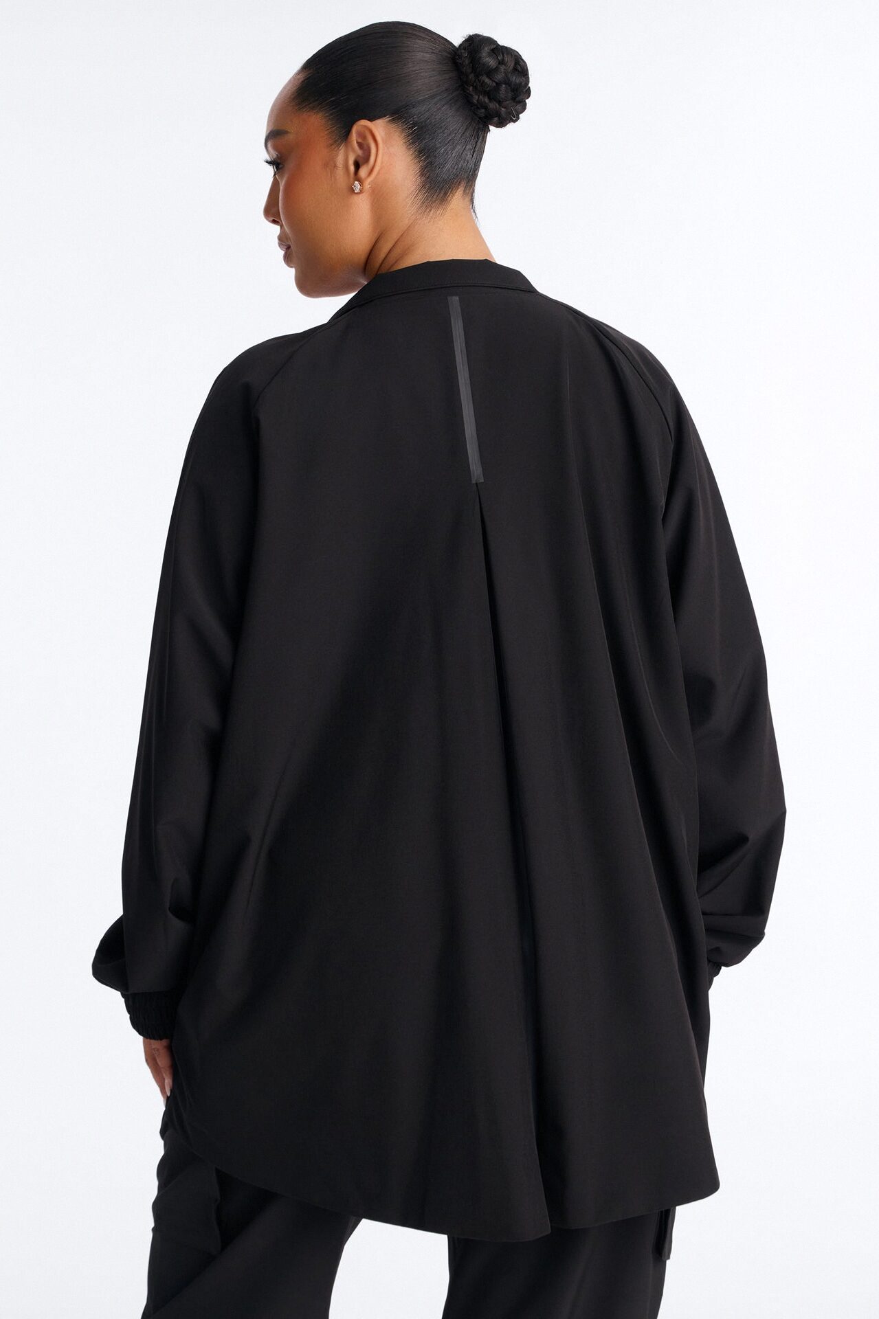 The Early Shift Scrub Jacket - Black