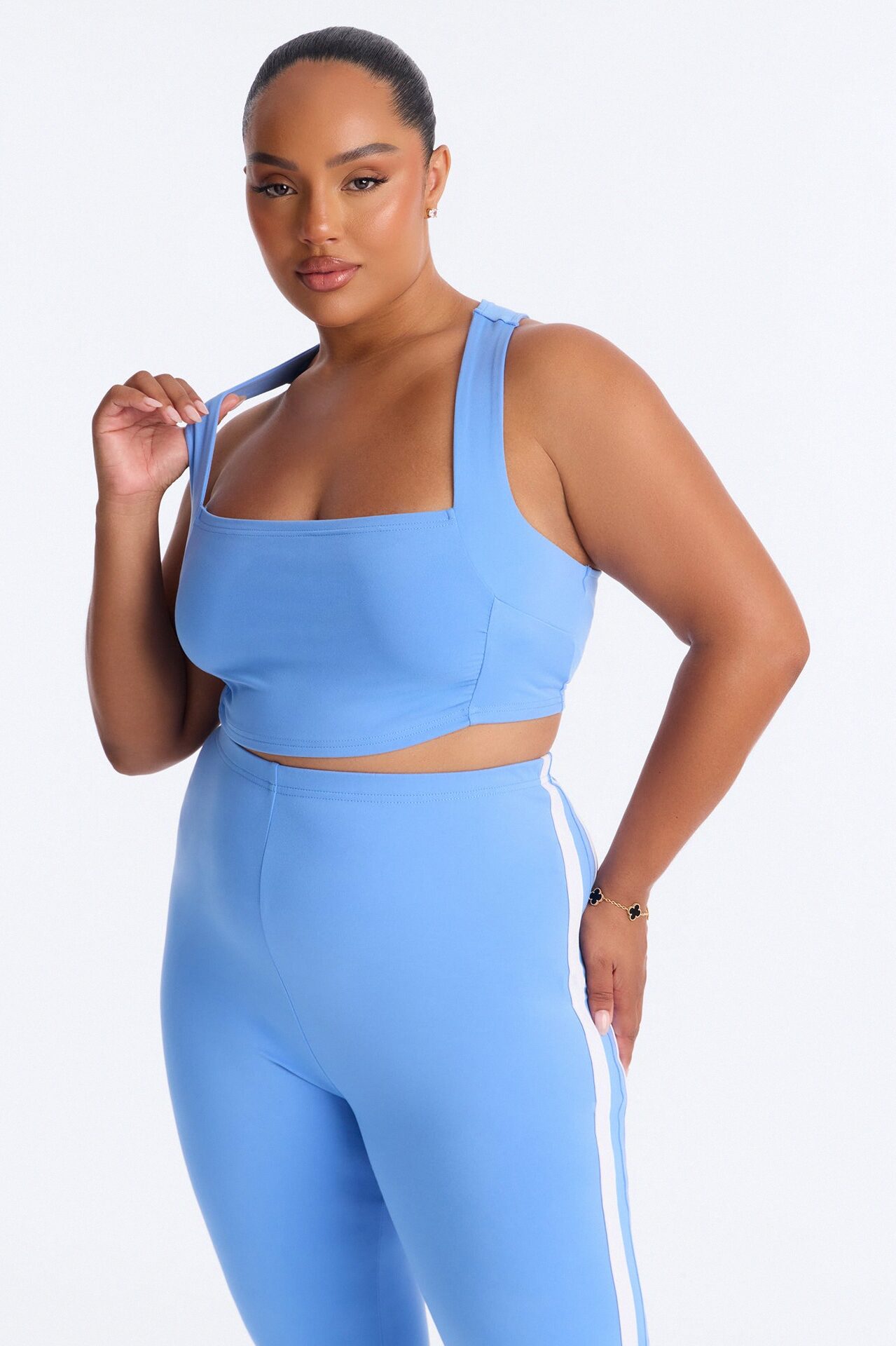 Athena Capri Set - Blue/combo