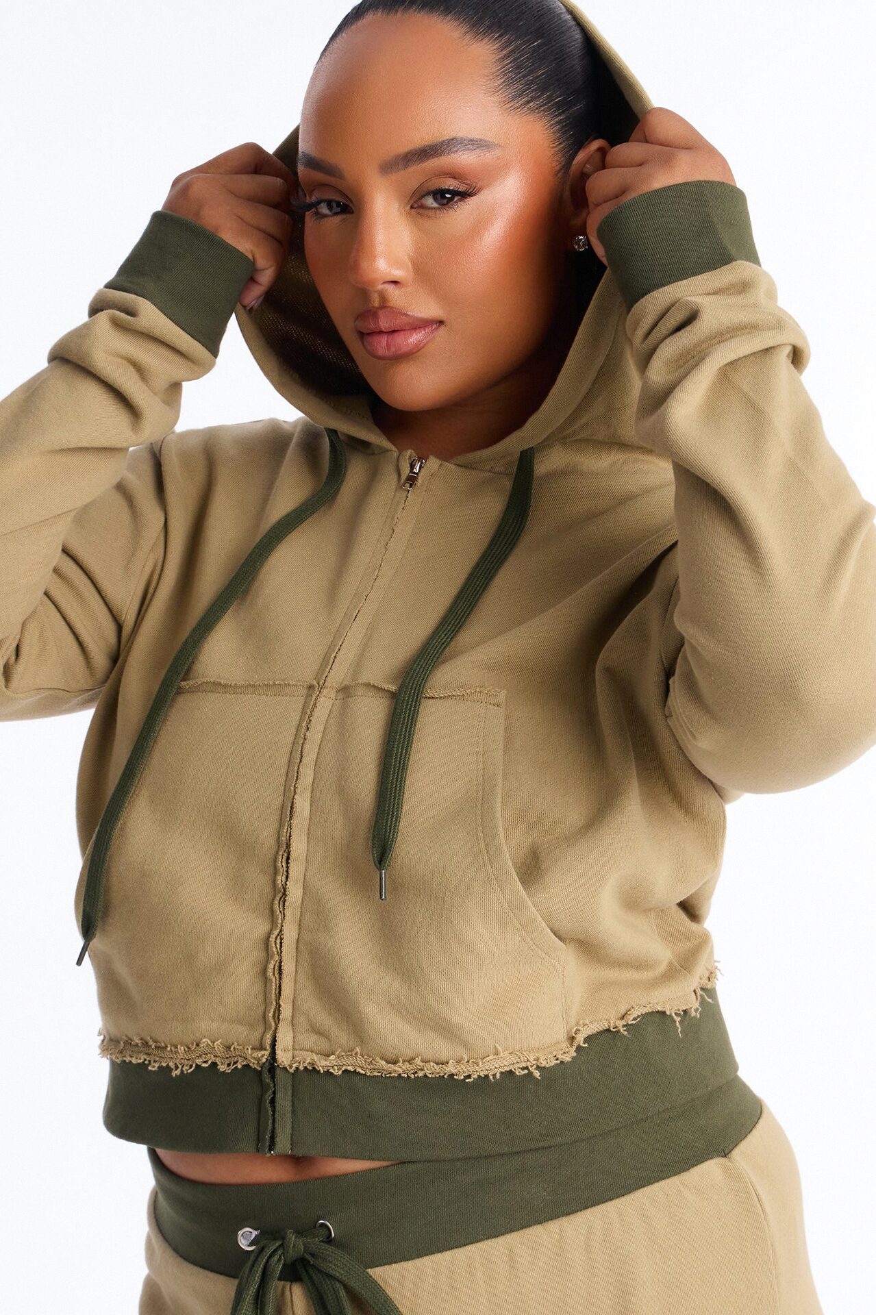 Keeping Up With Me Short Set - Olive