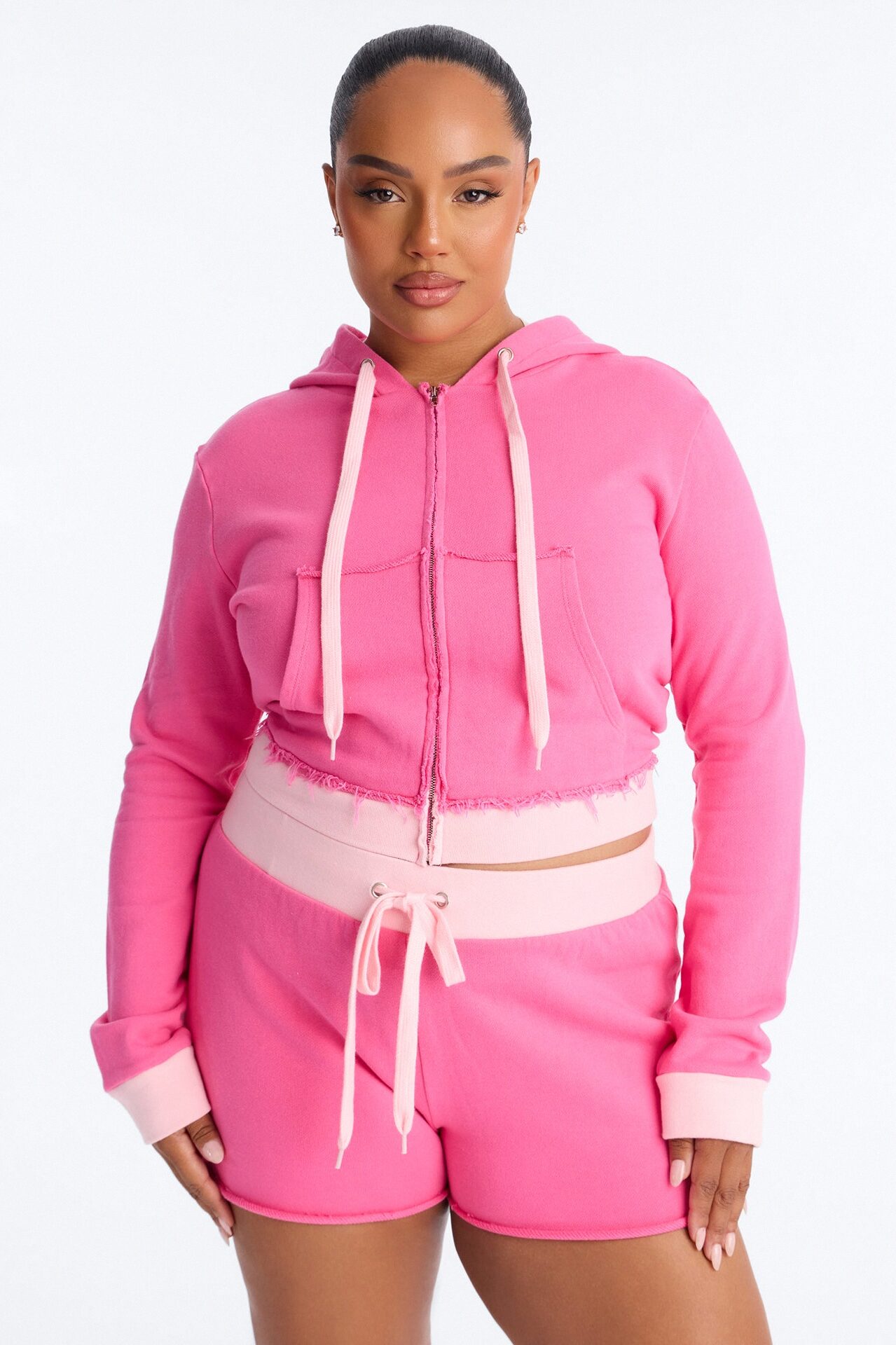 Keeping Up With Me Short Set - Pink
