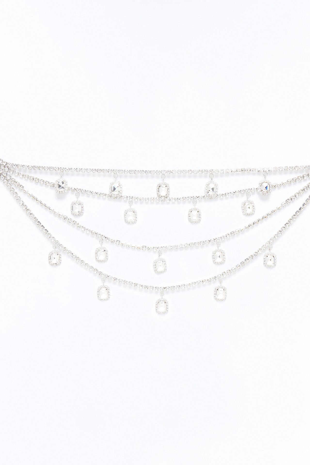 Lux Layers Necklace - Silver