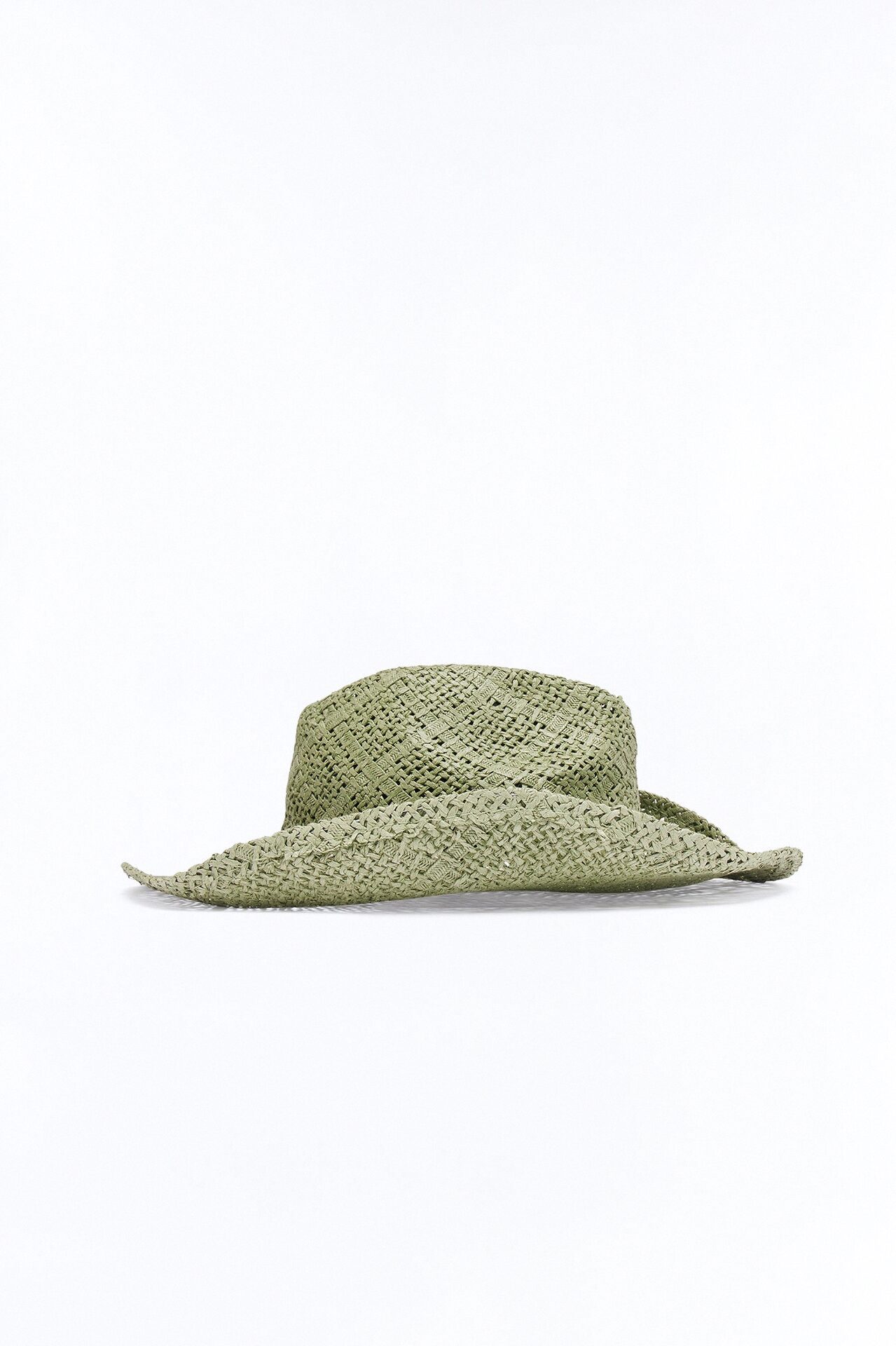 Maui Vacation Straw Cowboy Hat - Green