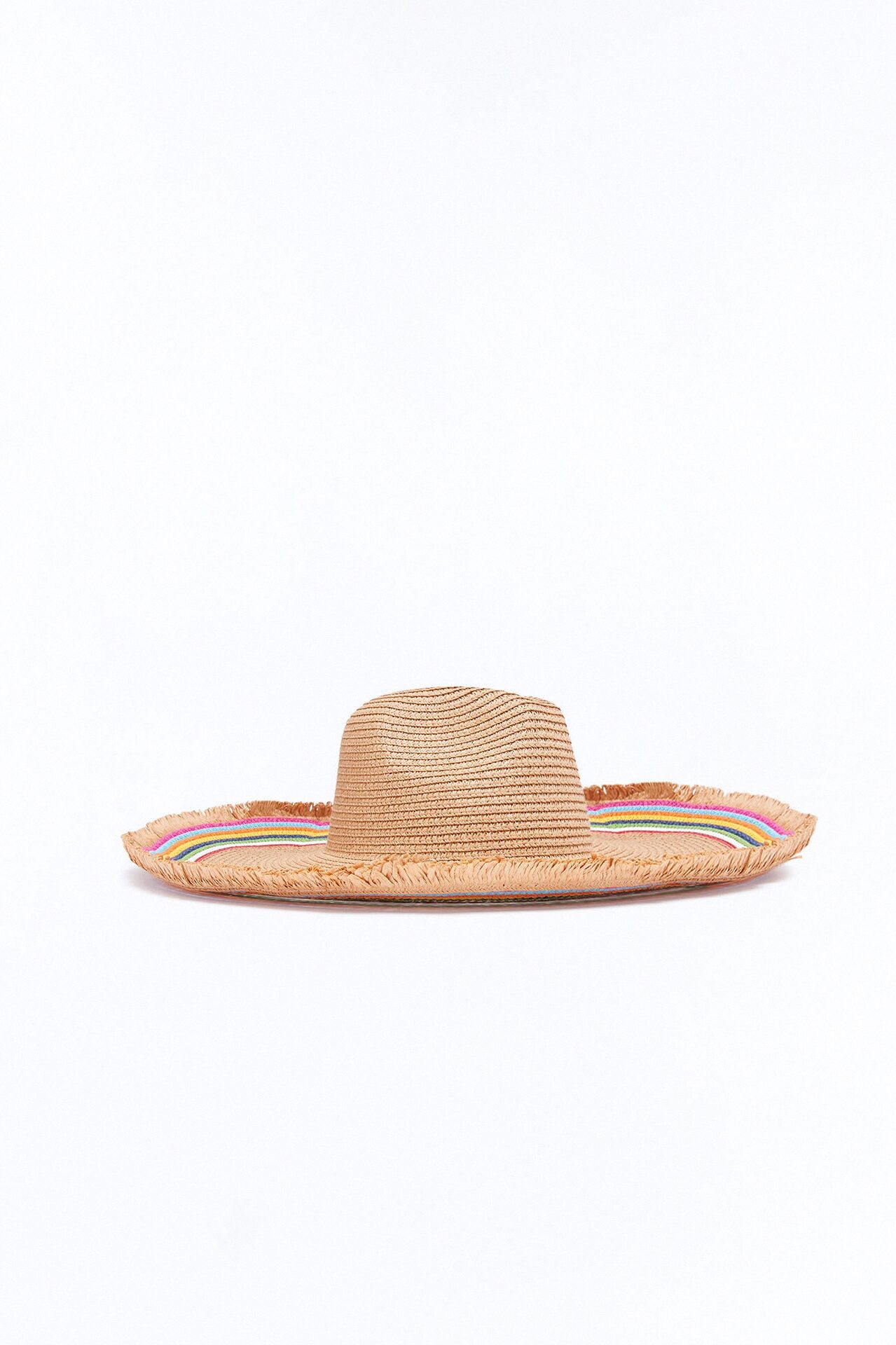 All The Rainbows Sun Hat - Natural/Combo